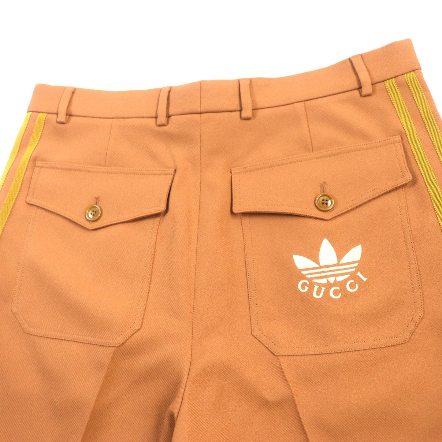 GUCCI Shorts 691437 polyester Brown type Fluid Drill 48