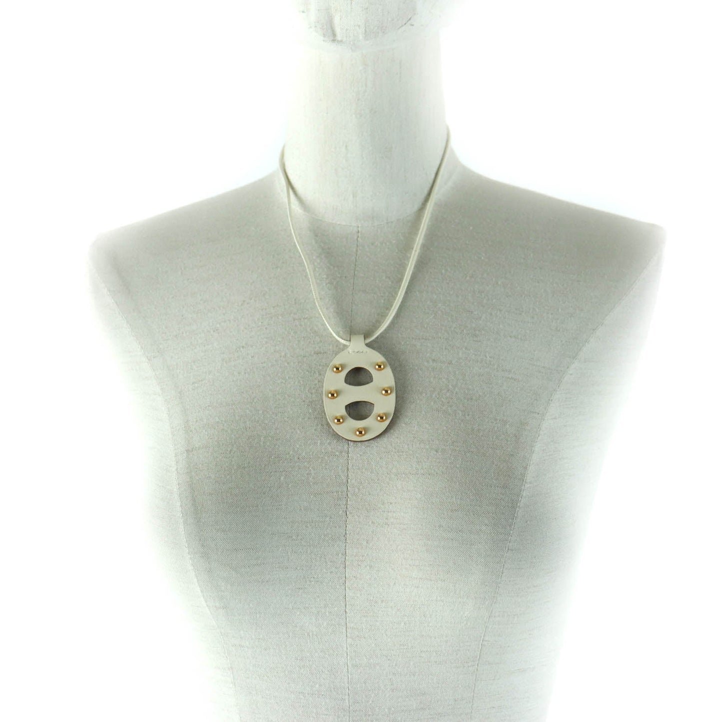 HERMES Necklace Swift Gold Nata