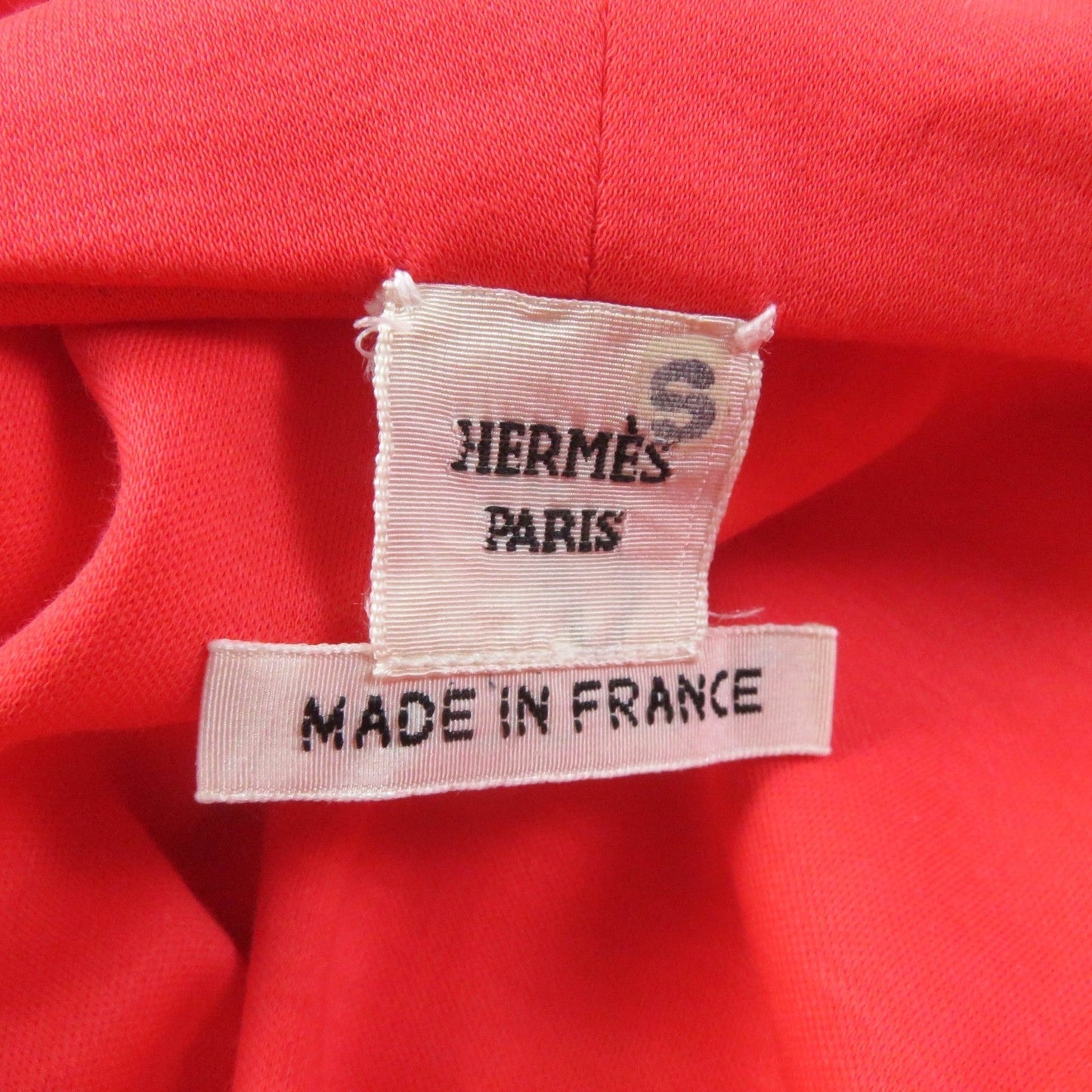 HERMES Hoodie cotton Orange 34