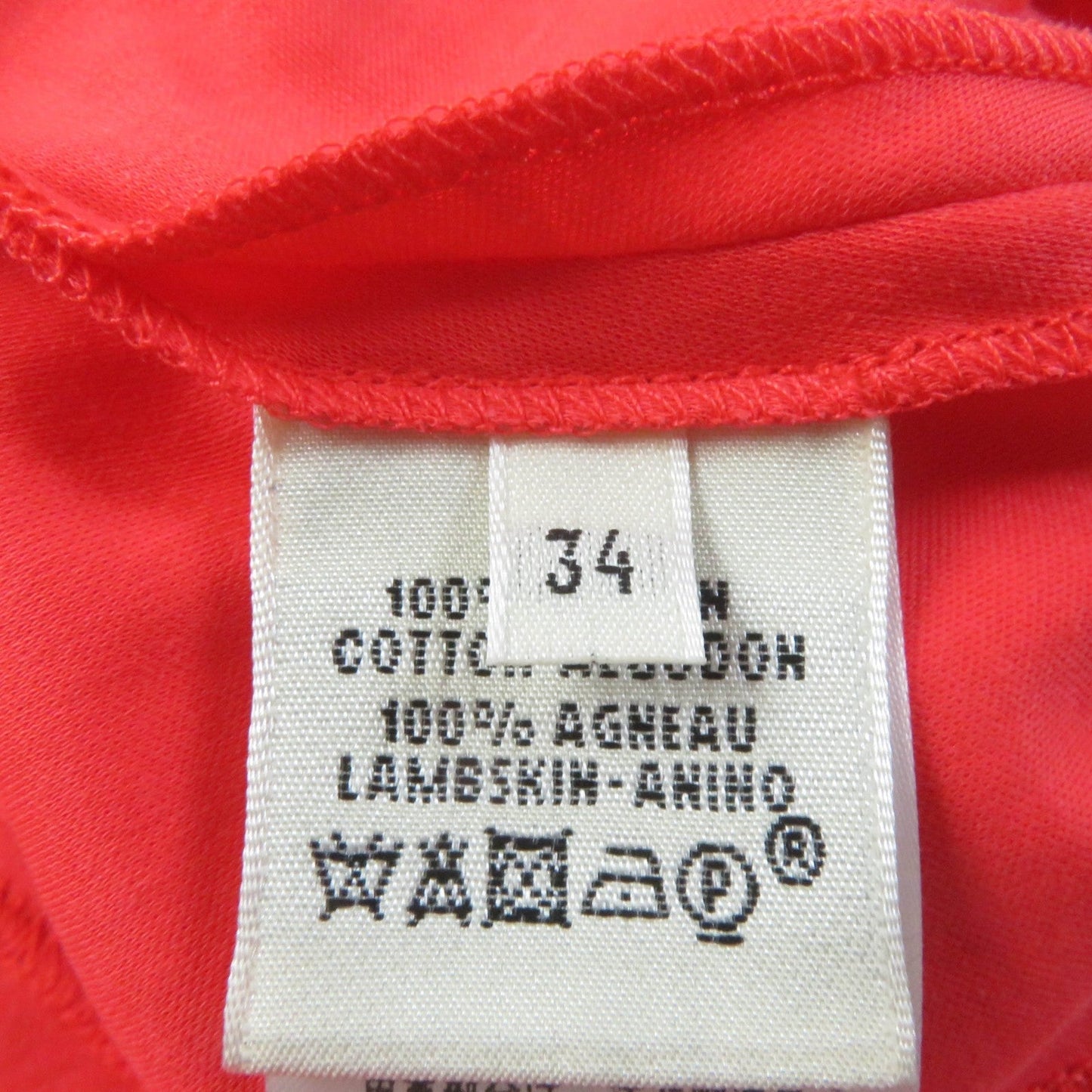 HERMES Hoodie cotton Orange 34