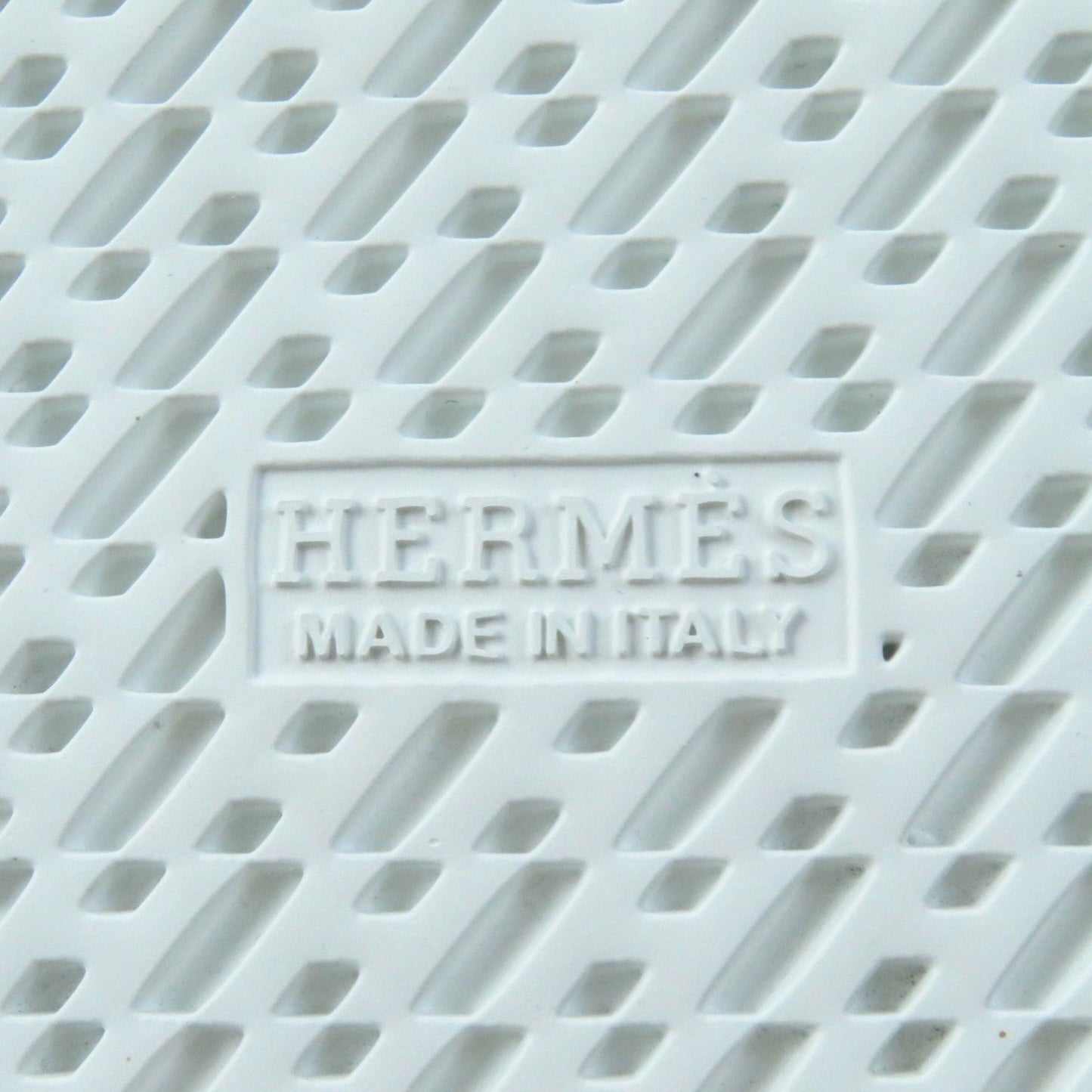 HERMES sneakers Main: Leather Silver Cross Women 35 Used