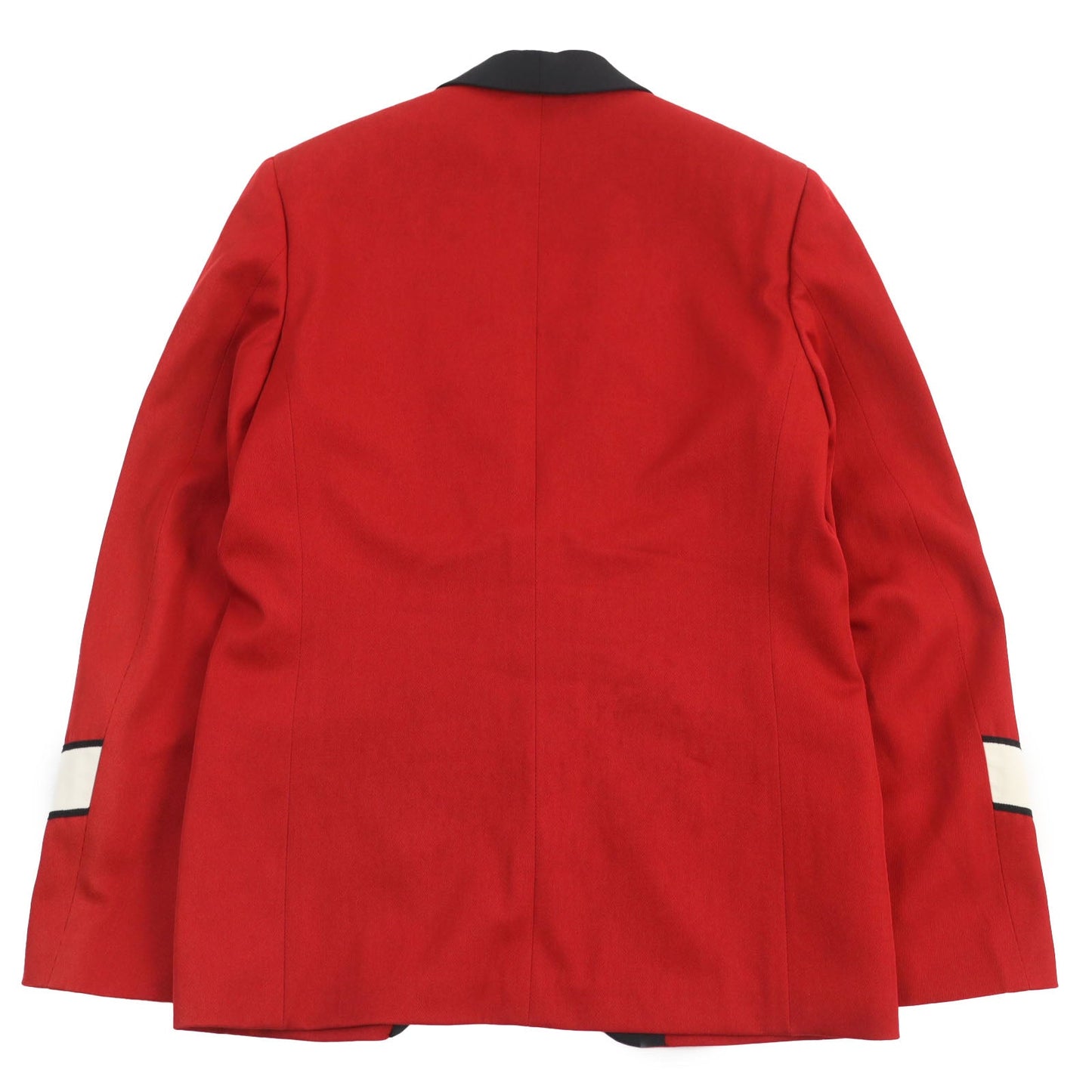 GUCCI tailored jacket 568655 wool Red GUCCI Band shawl lapel single jacket 44