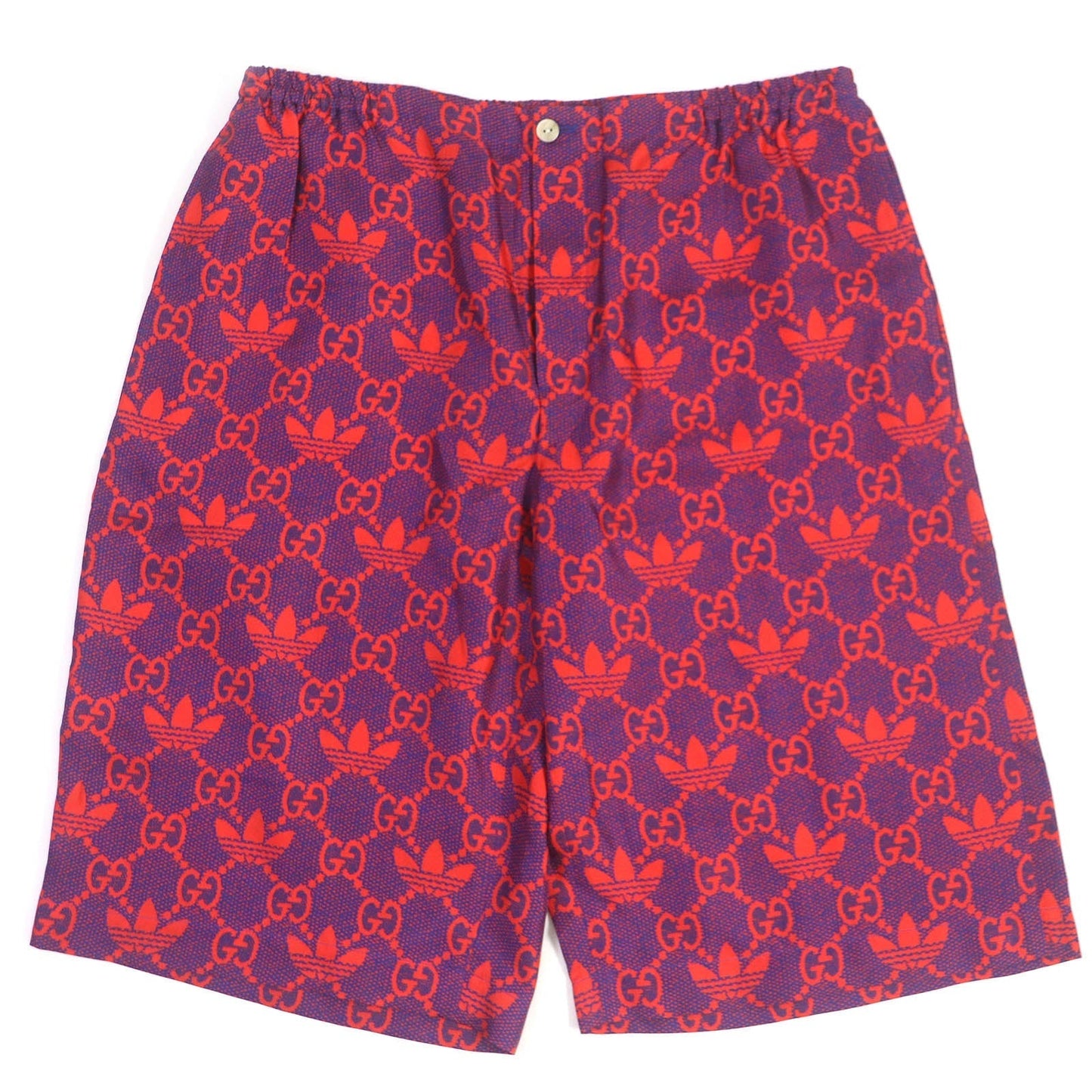 GUCCI Shorts 691440 silk Navy red 50