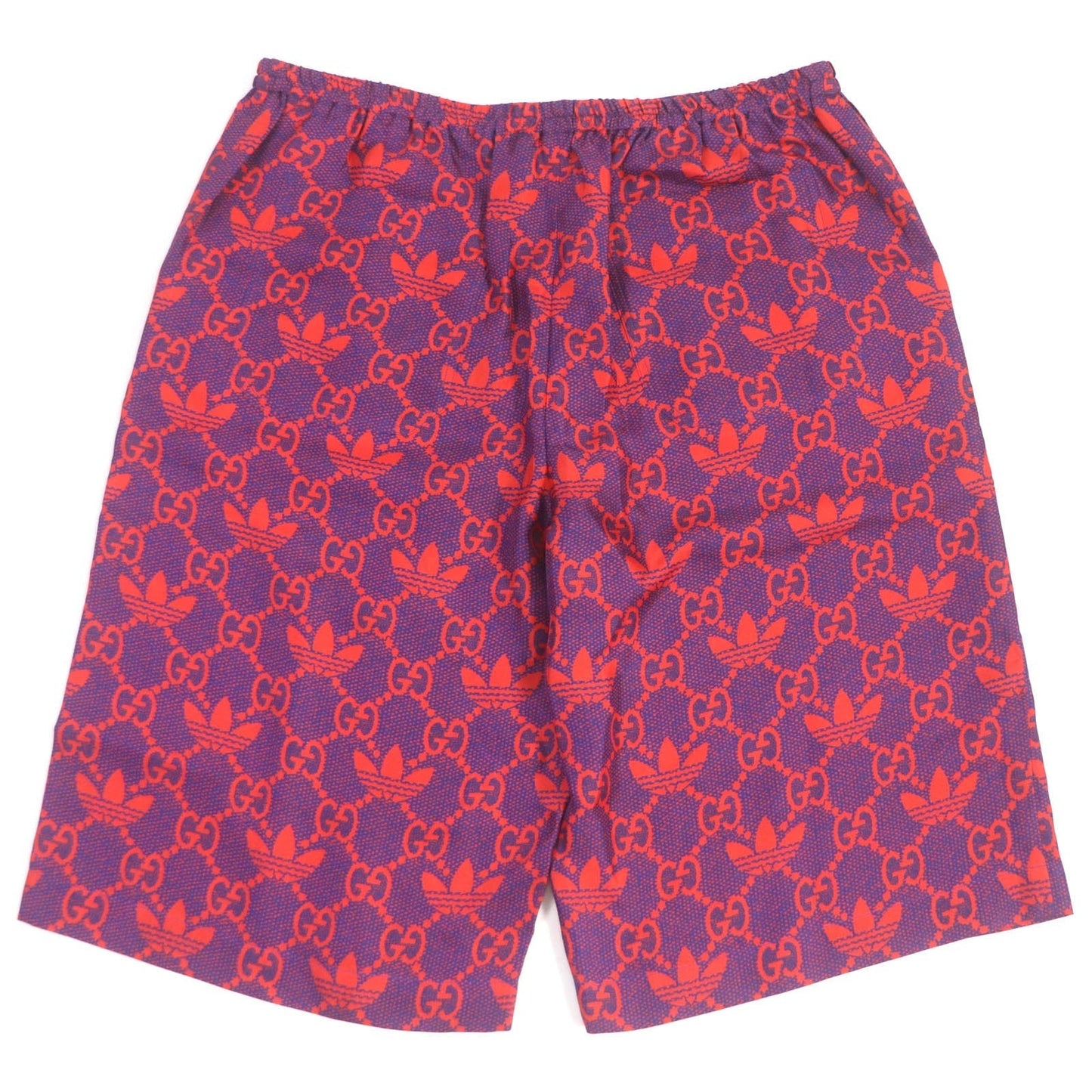 GUCCI Shorts 691440 silk Navy red 50