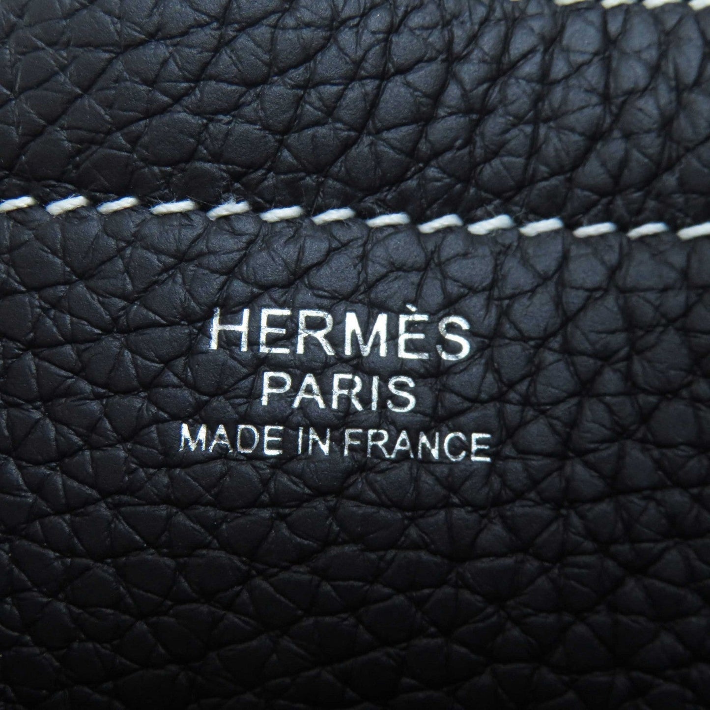 HERMES Tote Bag Taurillon Clemence Cavan Cabasselier 31
