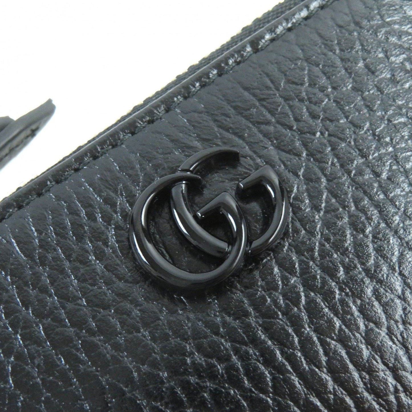 GUCCI Coin case 701070 leather black