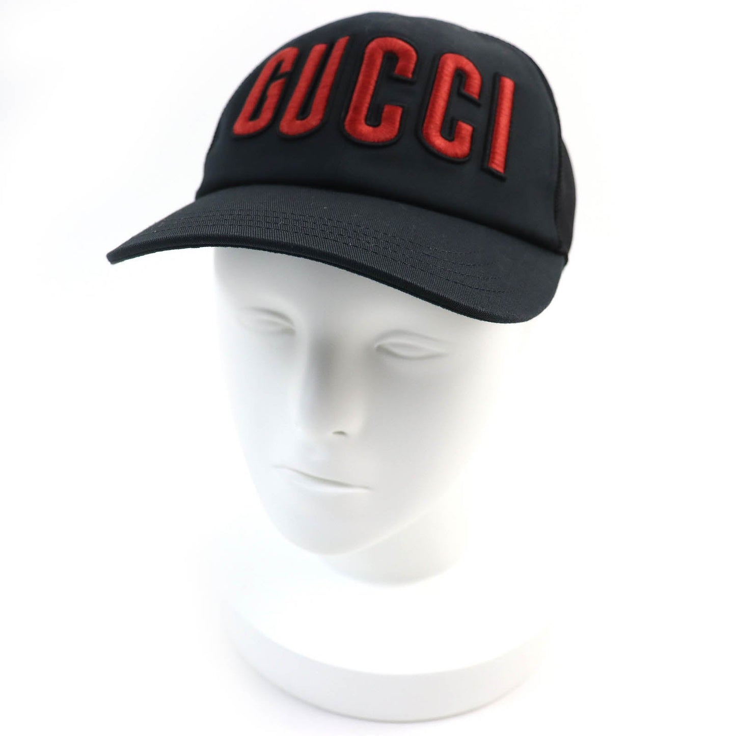 GUCCI cap 701324 cotton Black red