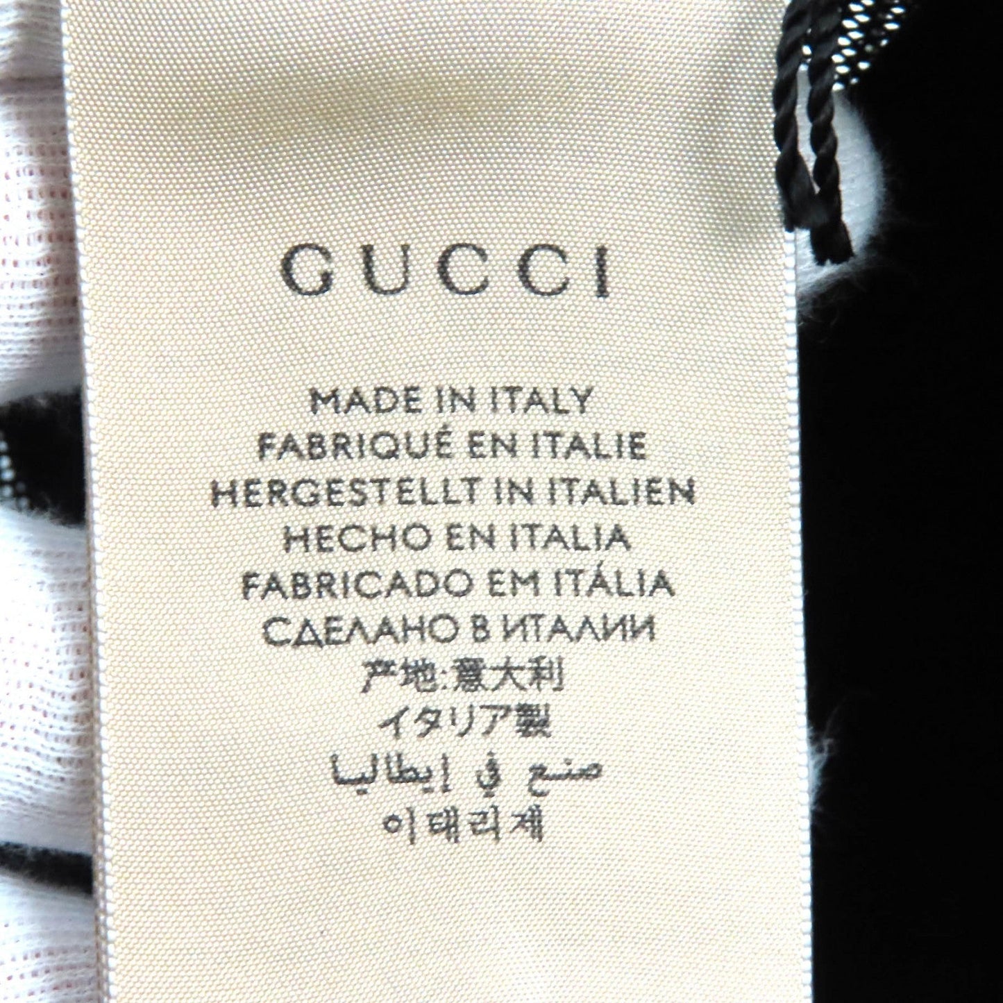 GUCCI cap 701324 cotton Black red