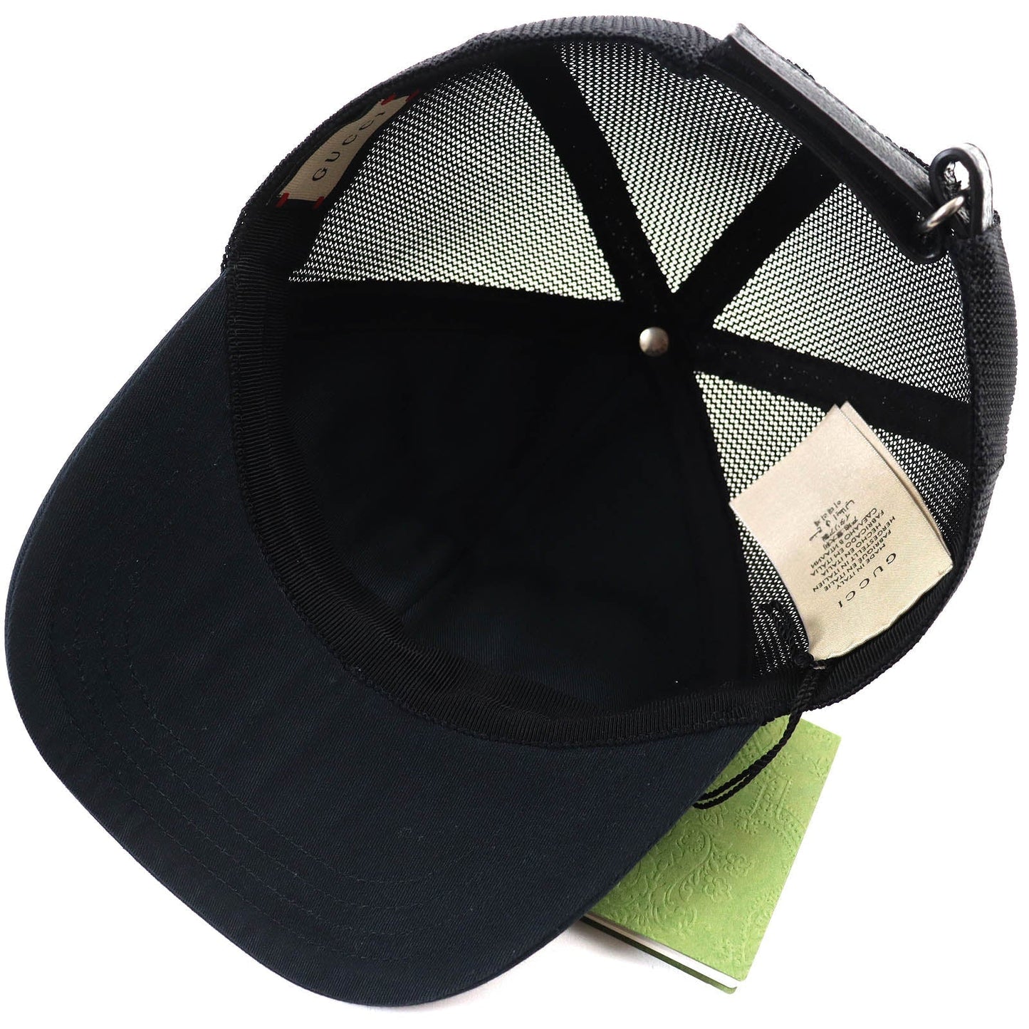 GUCCI cap 701324 cotton Black red