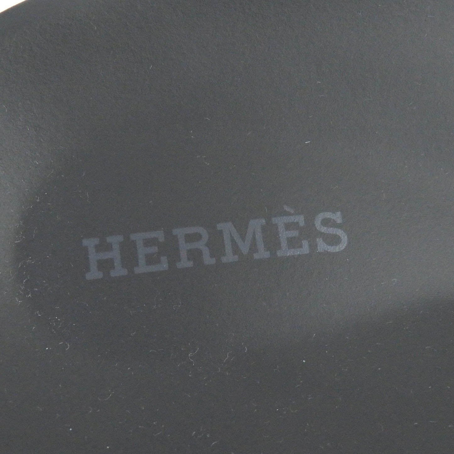 HERMES Sandals Nappa leather black infrastructure 43