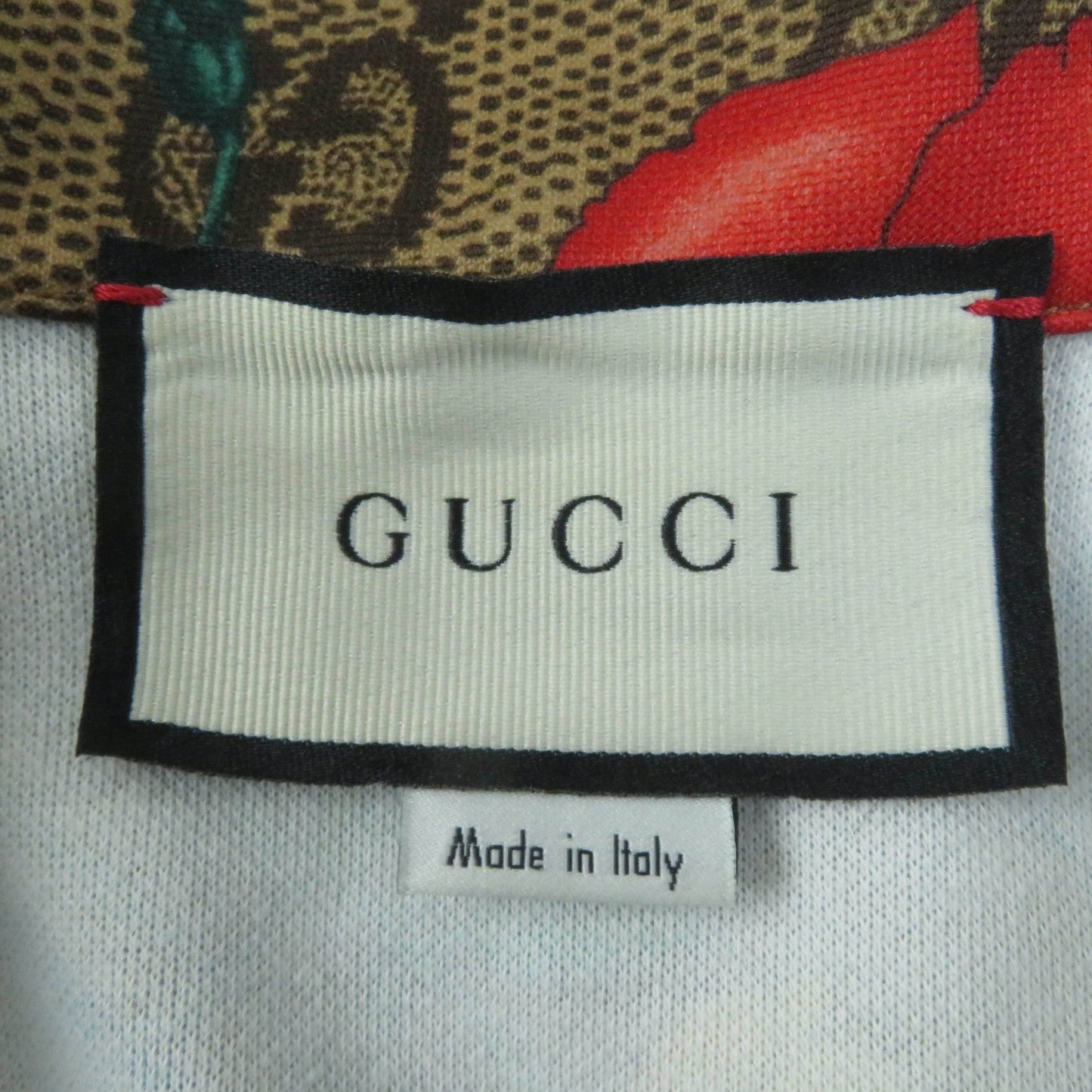 GUCCI 605443 Main: 61% polyester, Main: 39% cotton, Part: 55% polyester, Part: 45% cotton multicolor Women XXS Used
