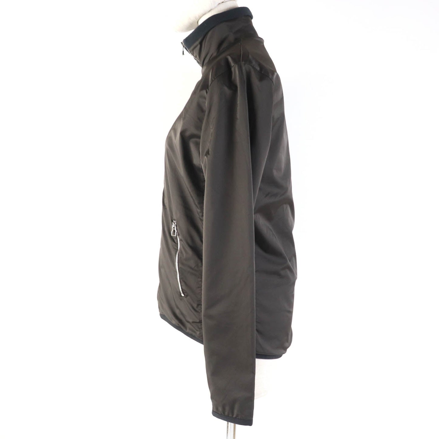 HERMES Main: 92% nylon, Main: 8% polyurethane, Lining: 92% polyester, Lining: 8% polyurethane Dark brown Women L Used