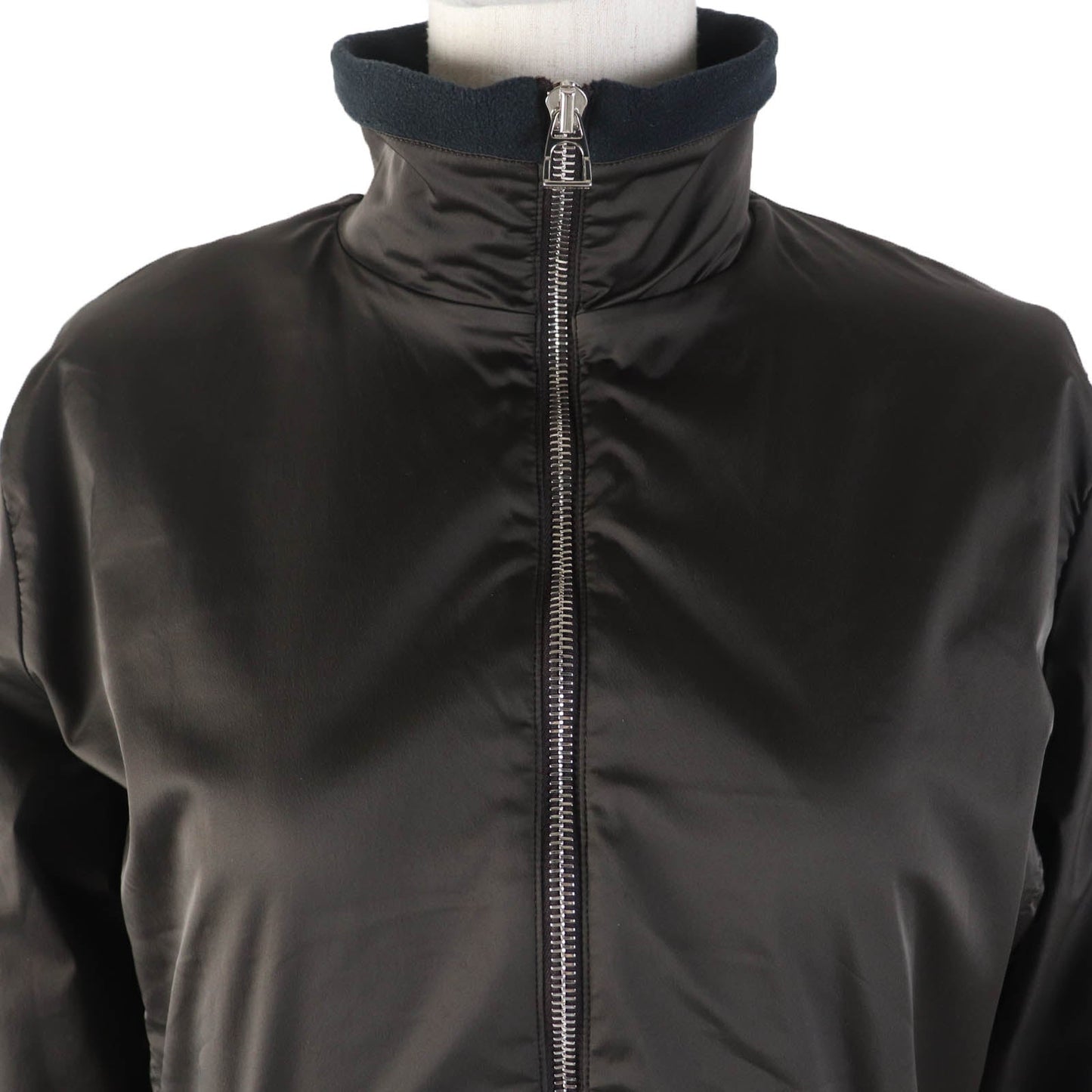 HERMES Main: 92% nylon, Main: 8% polyurethane, Lining: 92% polyester, Lining: 8% polyurethane Dark brown Women L Used