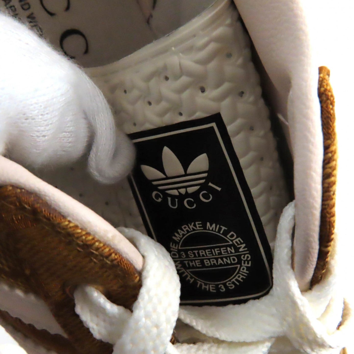 GUCCI sneakers 707873 GG canvas Multi Gazelle 24.5