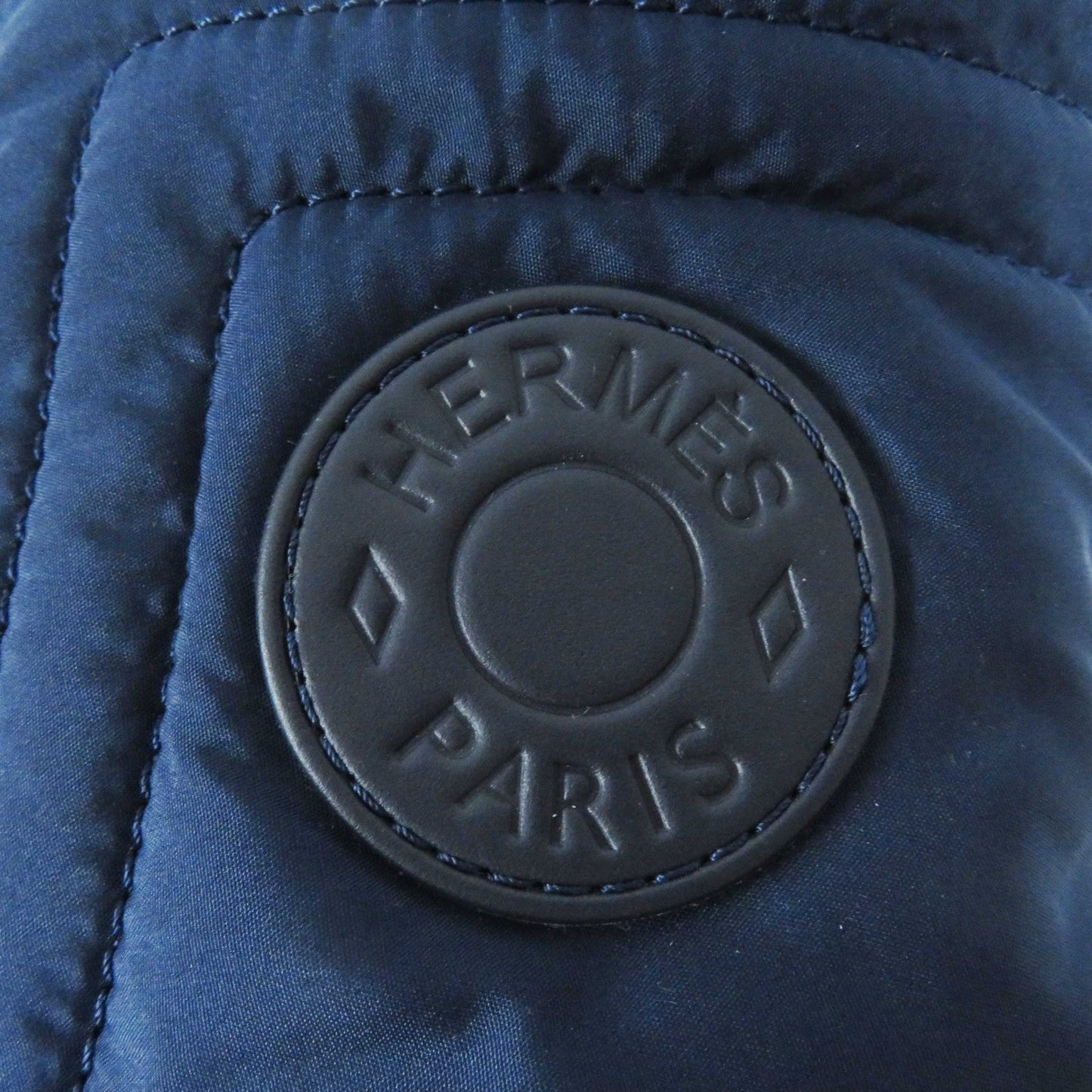 HERMES short boots Leather Parachute Fabric Marin fresh 39