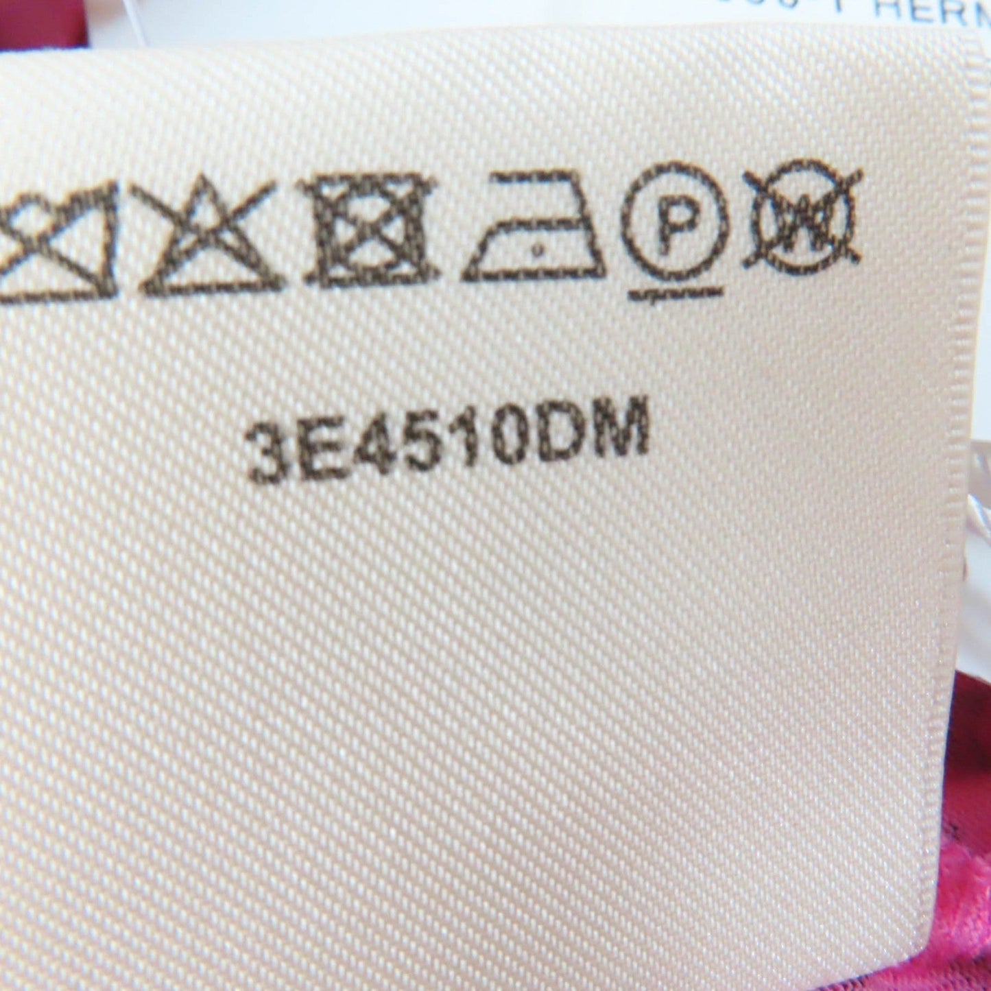 HERMES one piece 3E4510DM cotton pink Stirrup Fantasy 36