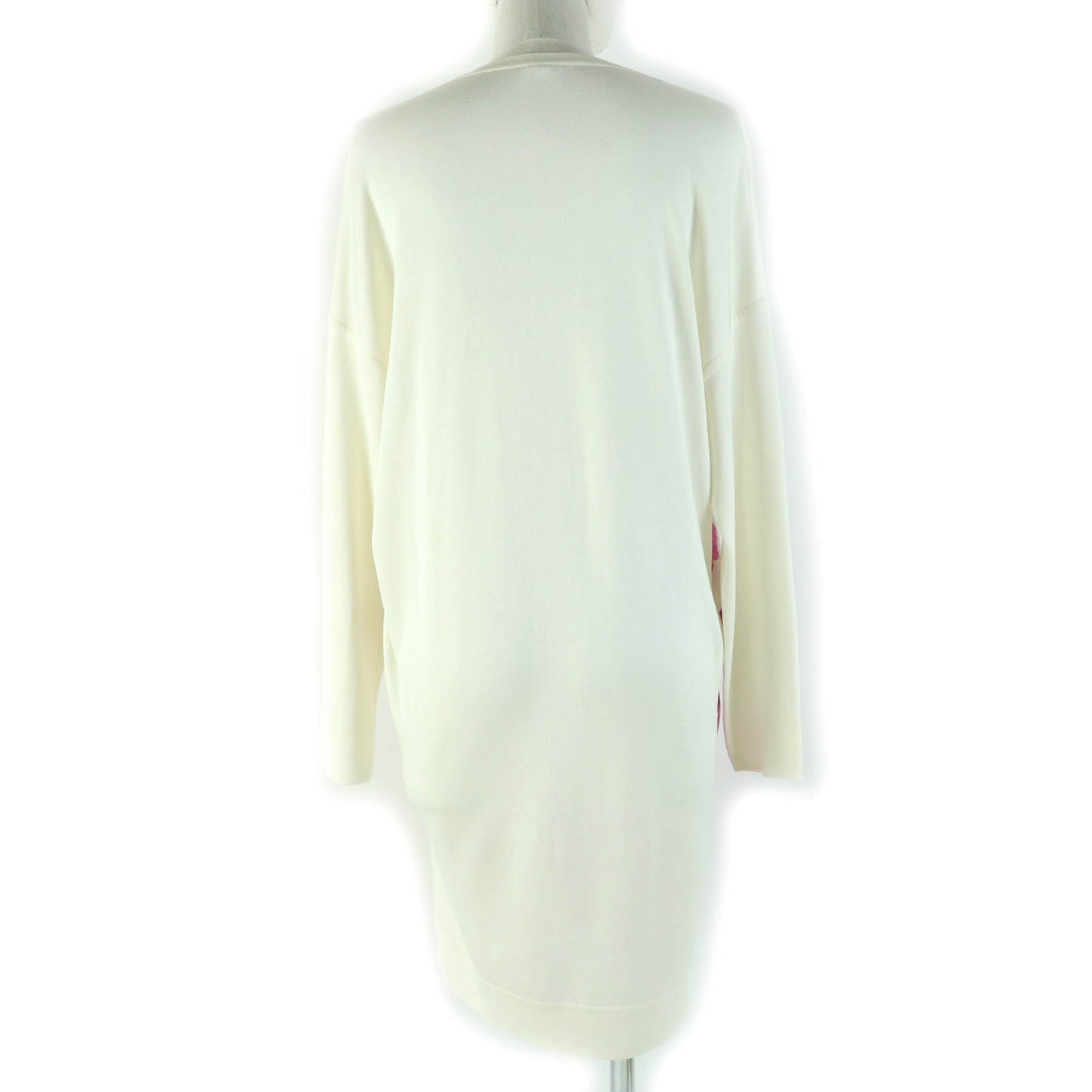 HERMES one piece silk Ivory pink 34