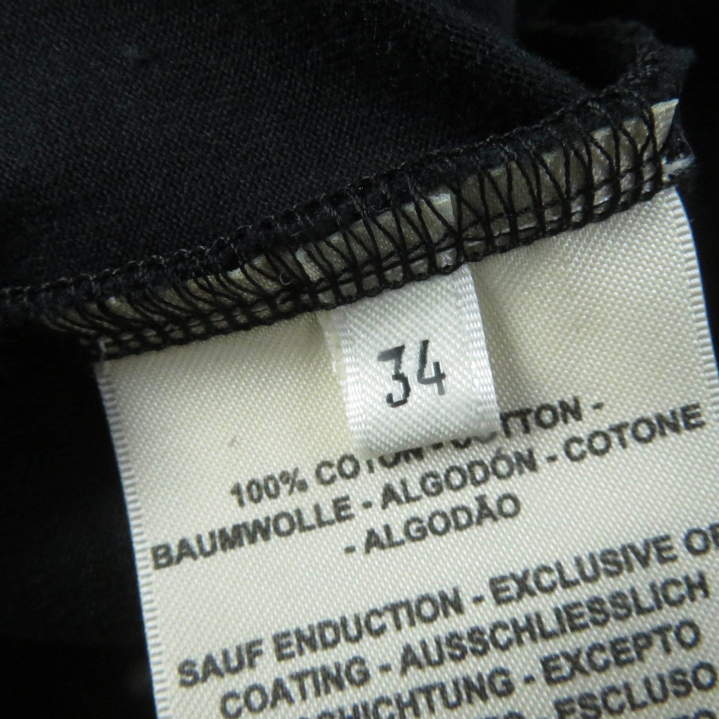 HERMES one piece 2H4511DU cotton black Le Tresor de Medor 34
