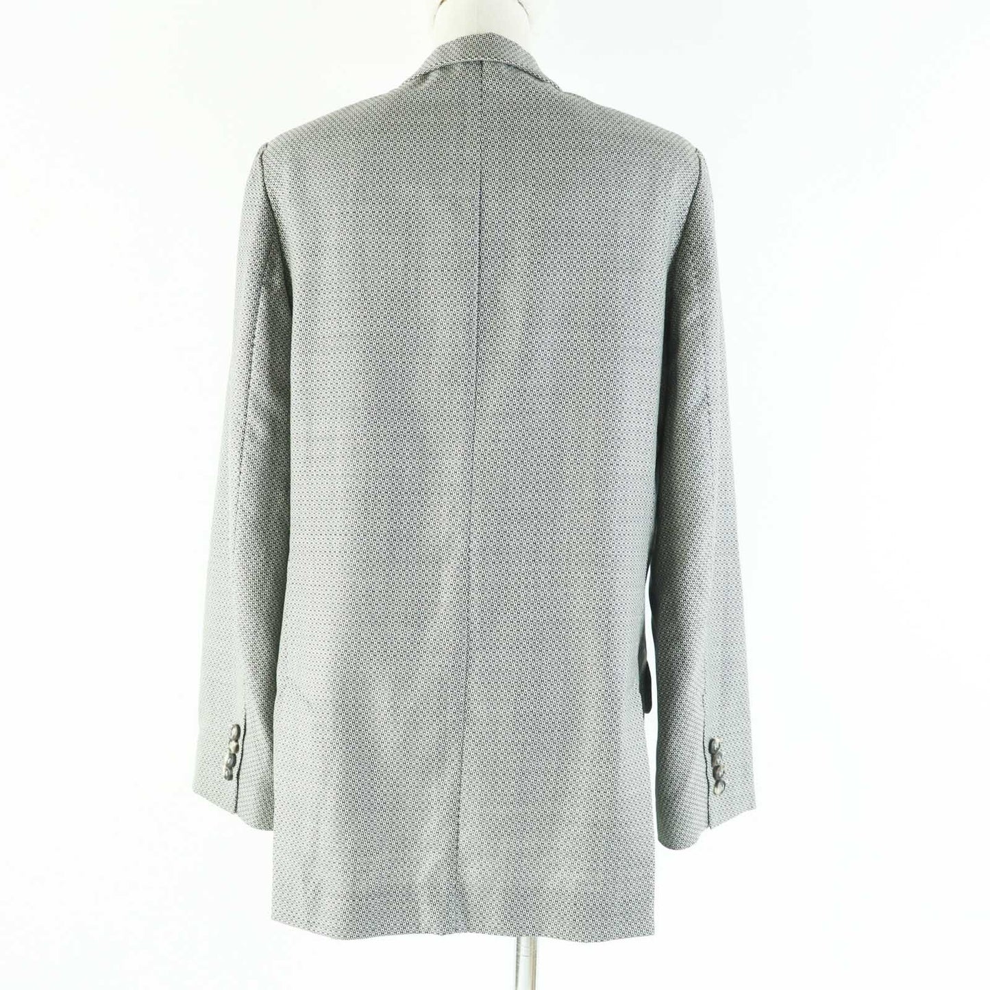 HERMES Outer: 90% wool, Outer: 10% silk, Lining: 100% silk Black beige Margiela period Women 38 Used