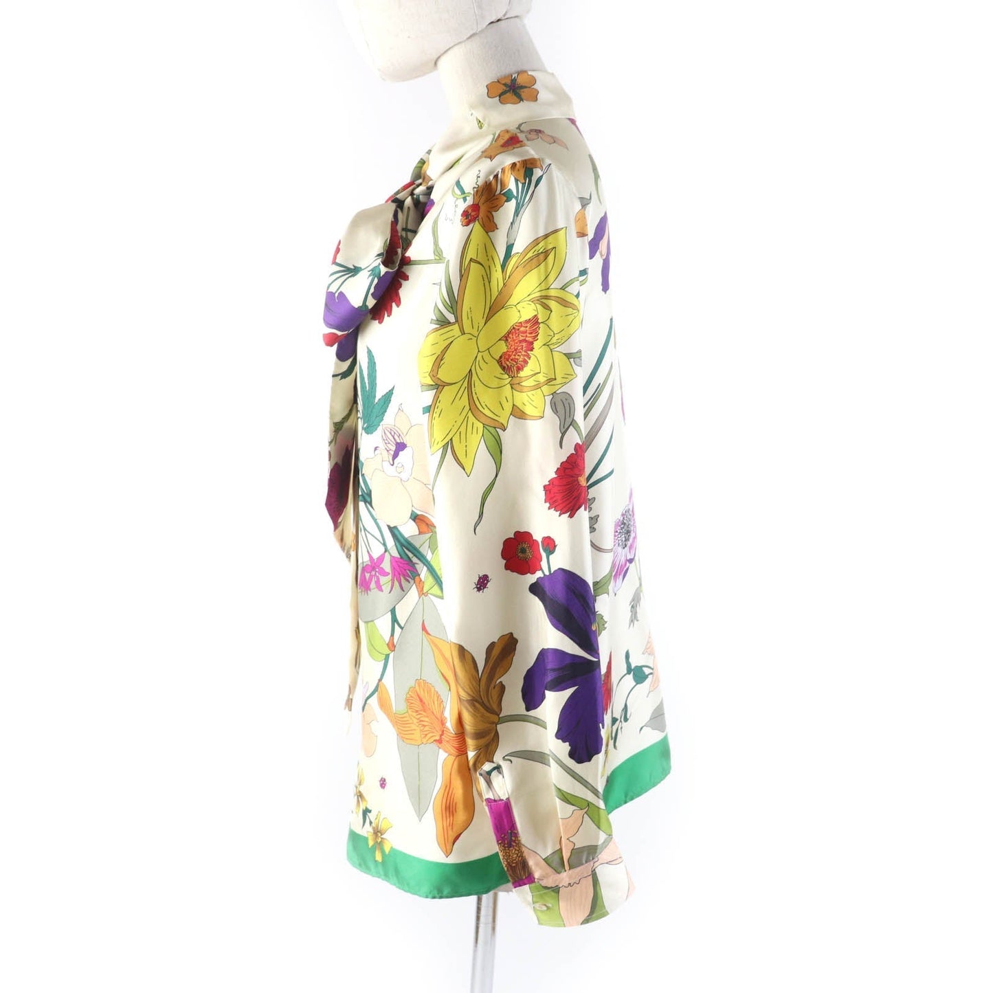 GUCCI blouse 613002 silk Multi 44