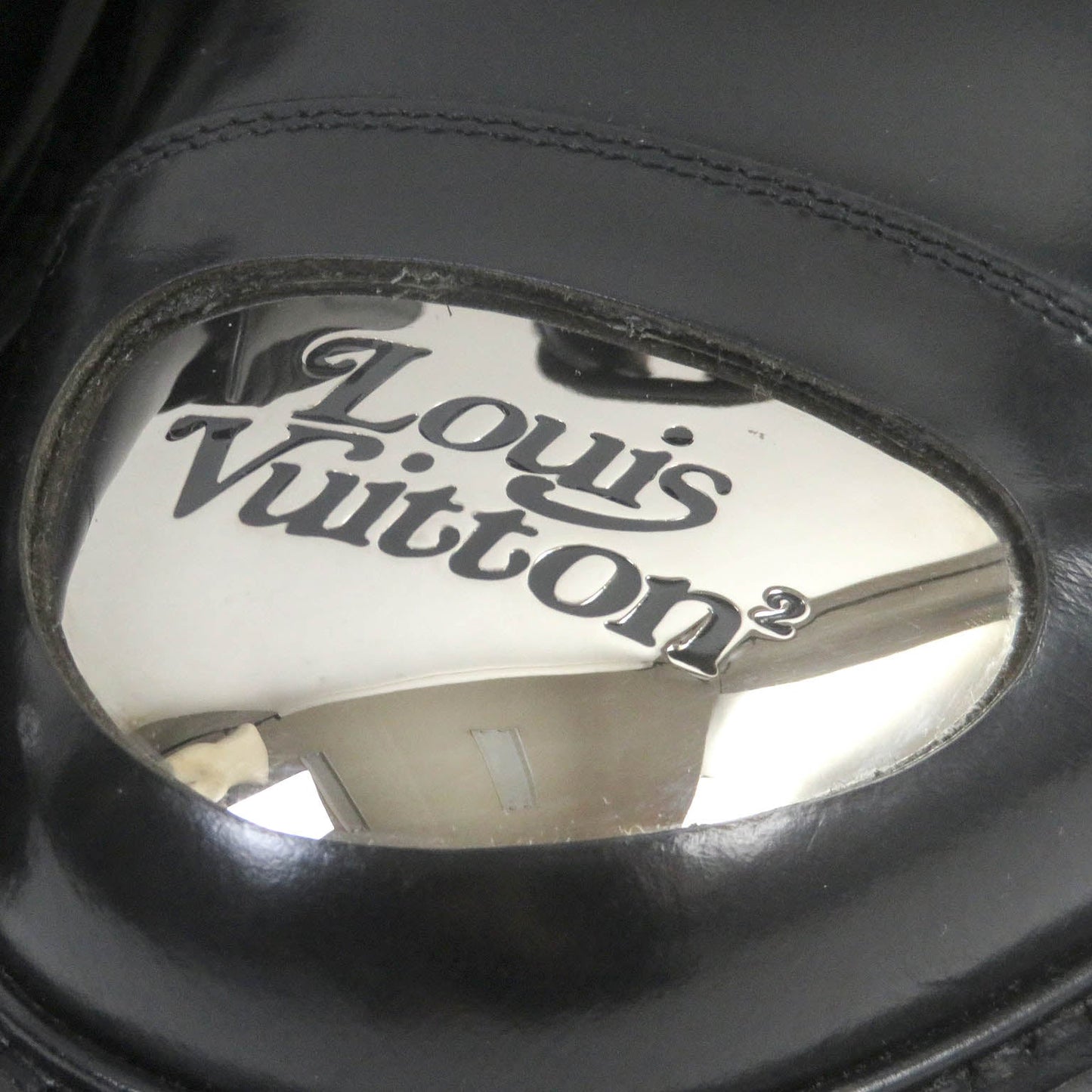 LOUIS VUITTON Dress shoes Main: Leather black Voltaire Line Richelieu mens 6 Used