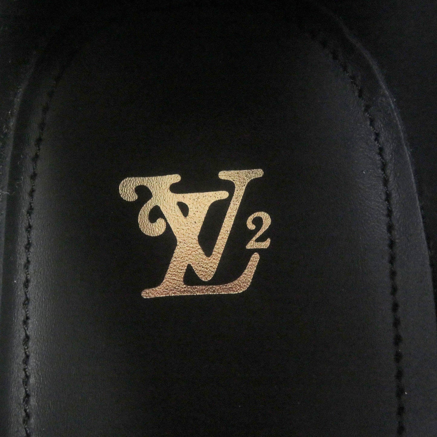 LOUIS VUITTON Dress shoes Main: Leather black Voltaire Line Richelieu mens 6 Used