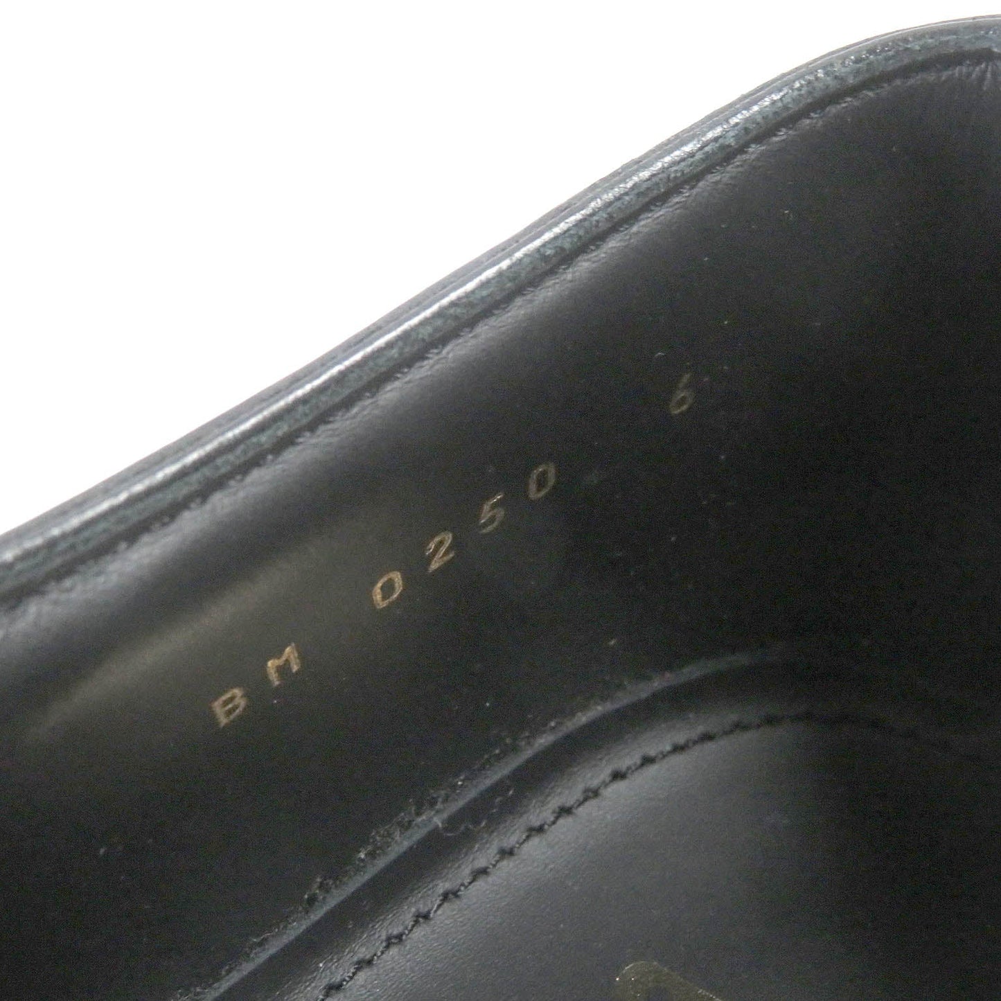 LOUIS VUITTON Dress shoes Main: Leather black Voltaire Line Richelieu mens 6 Used