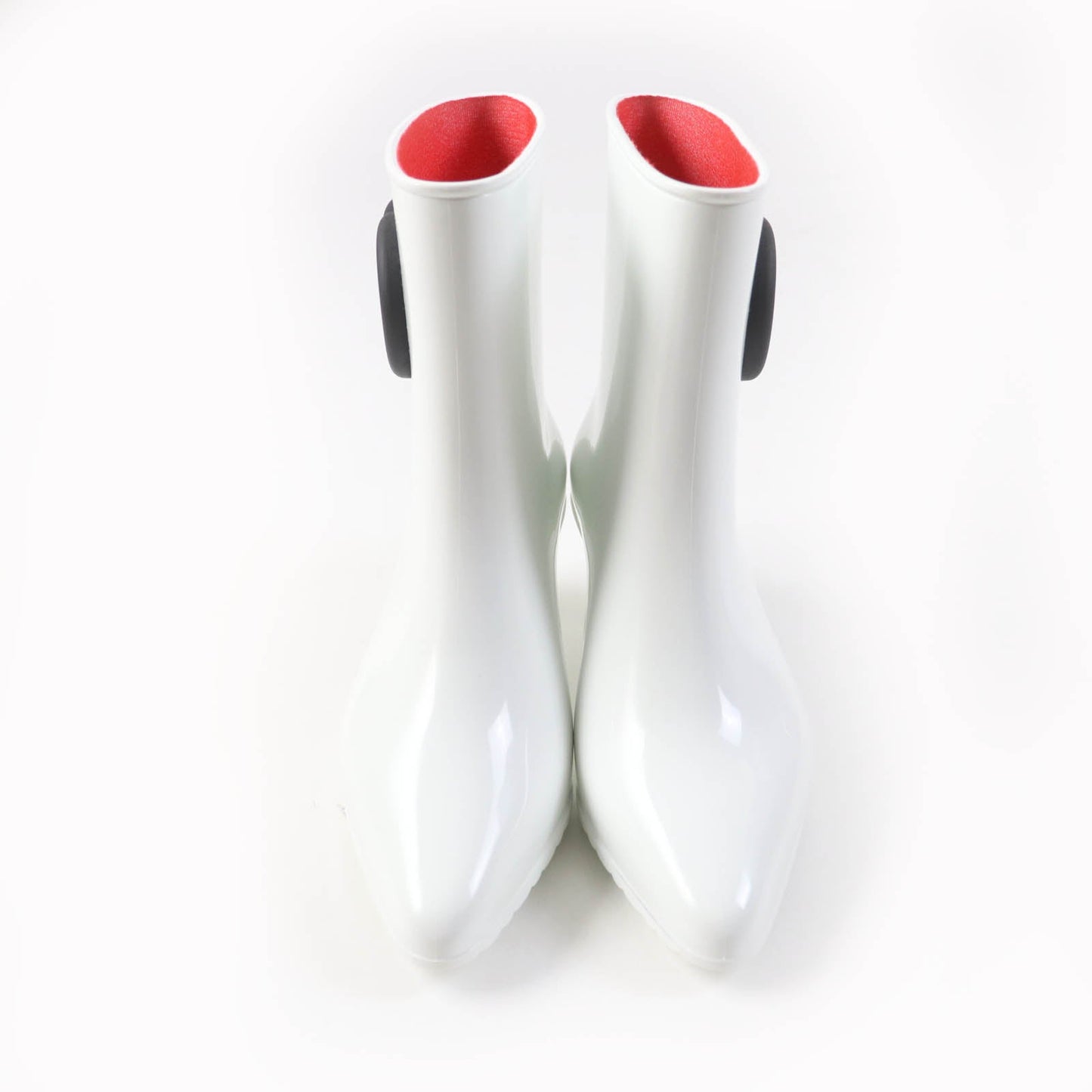 GUCCI Ankle boots 724458 rubber White black 39