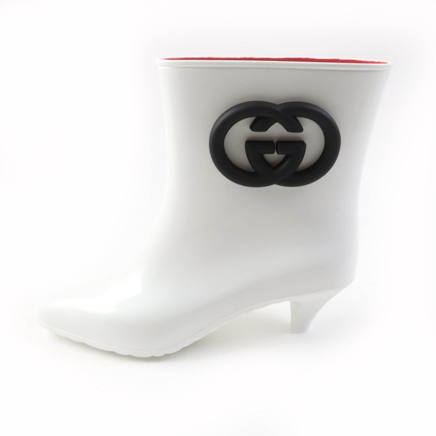 GUCCI Ankle boots 724458 rubber White black 39