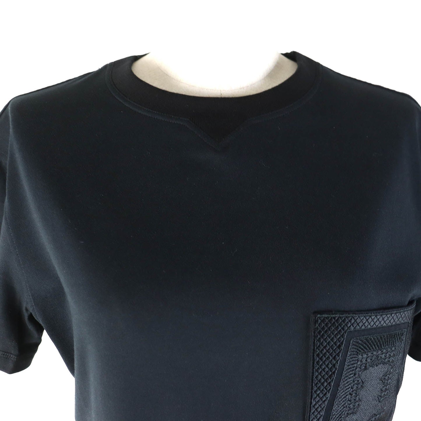 HERMES Short sleeve T-shirt cotton black 34