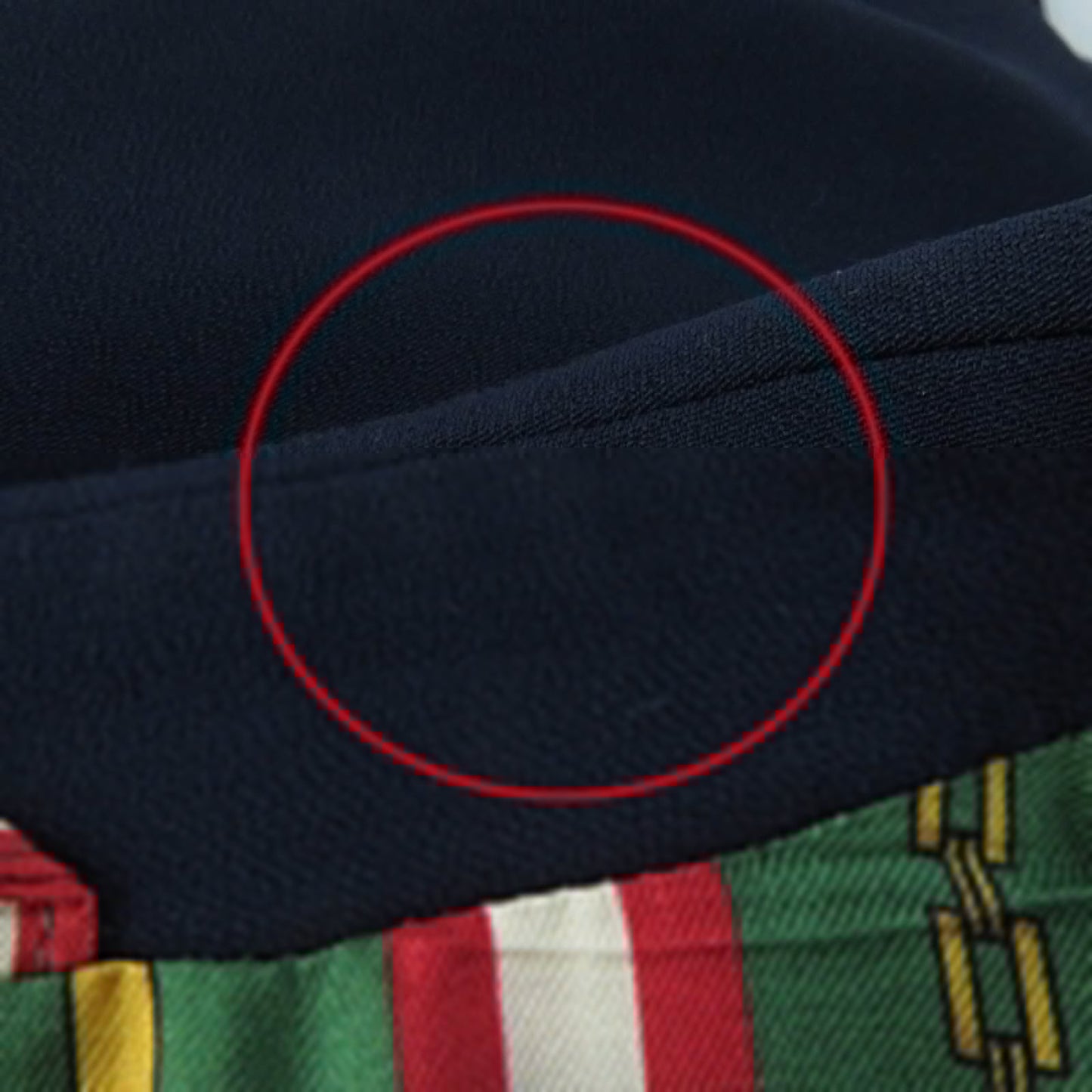 GUCCI tailored jacket 523859 Main: 97% rayon, Main: 3% polyurethane, Part: 100% polyester, Part: 50% cotton, Part: 50% rayon, Lining: 100% silk Navy Women 42 Used