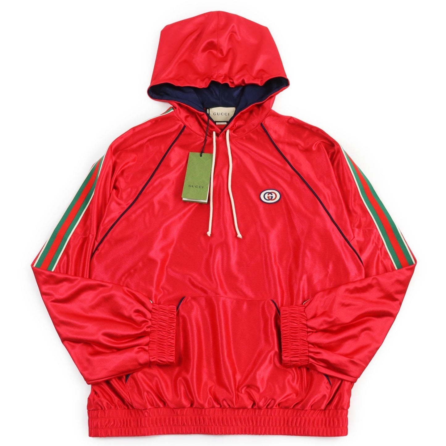 GUCCI Hoodie 653373 polyester Red M