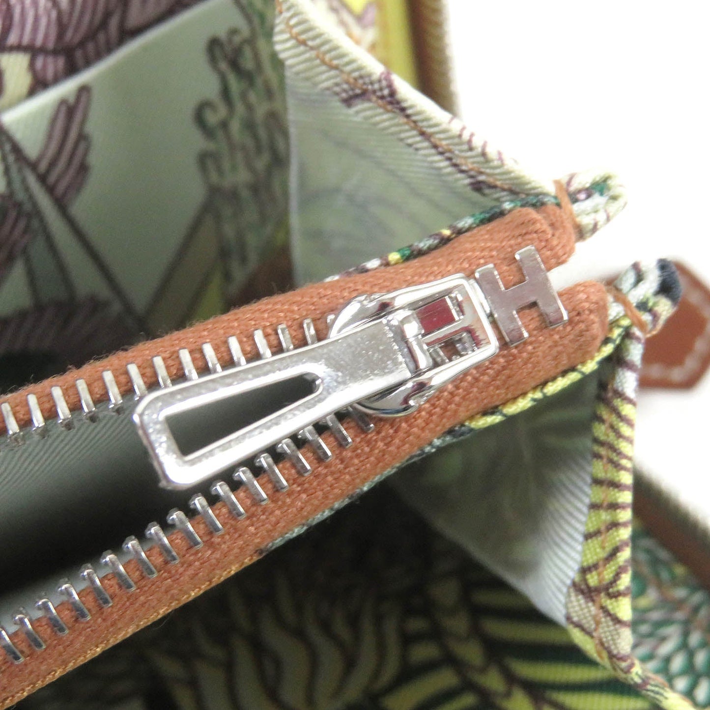 HERMES Coin case Evercolor Biscuit Azap compact