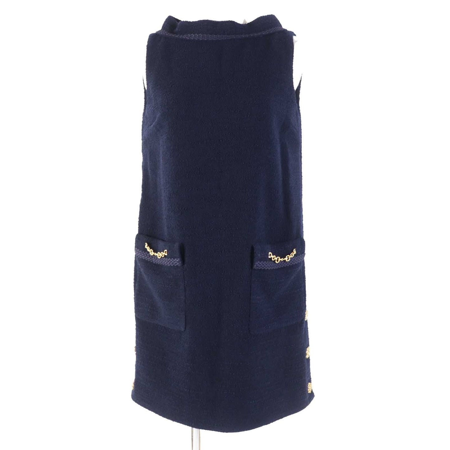 GUCCI one piece 652725 wool Navy 36