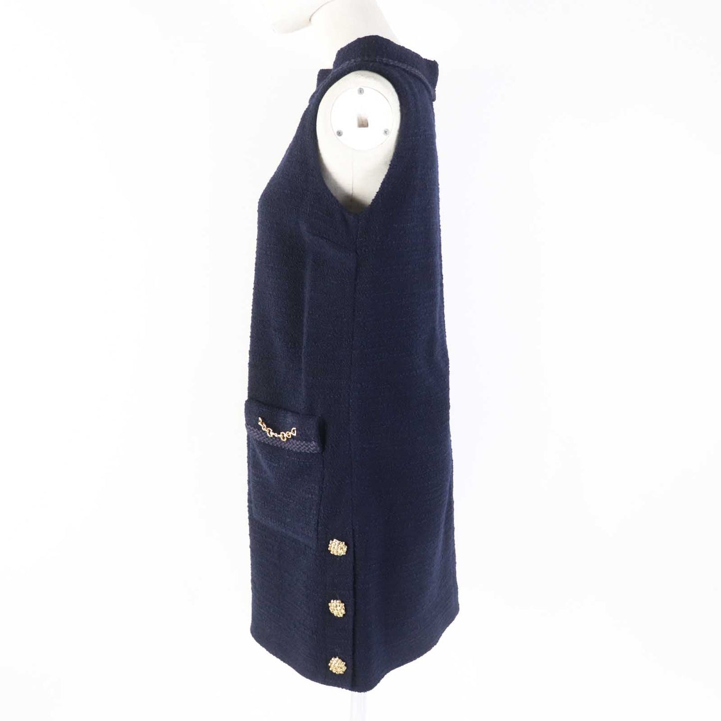 GUCCI one piece 652725 wool Navy 36