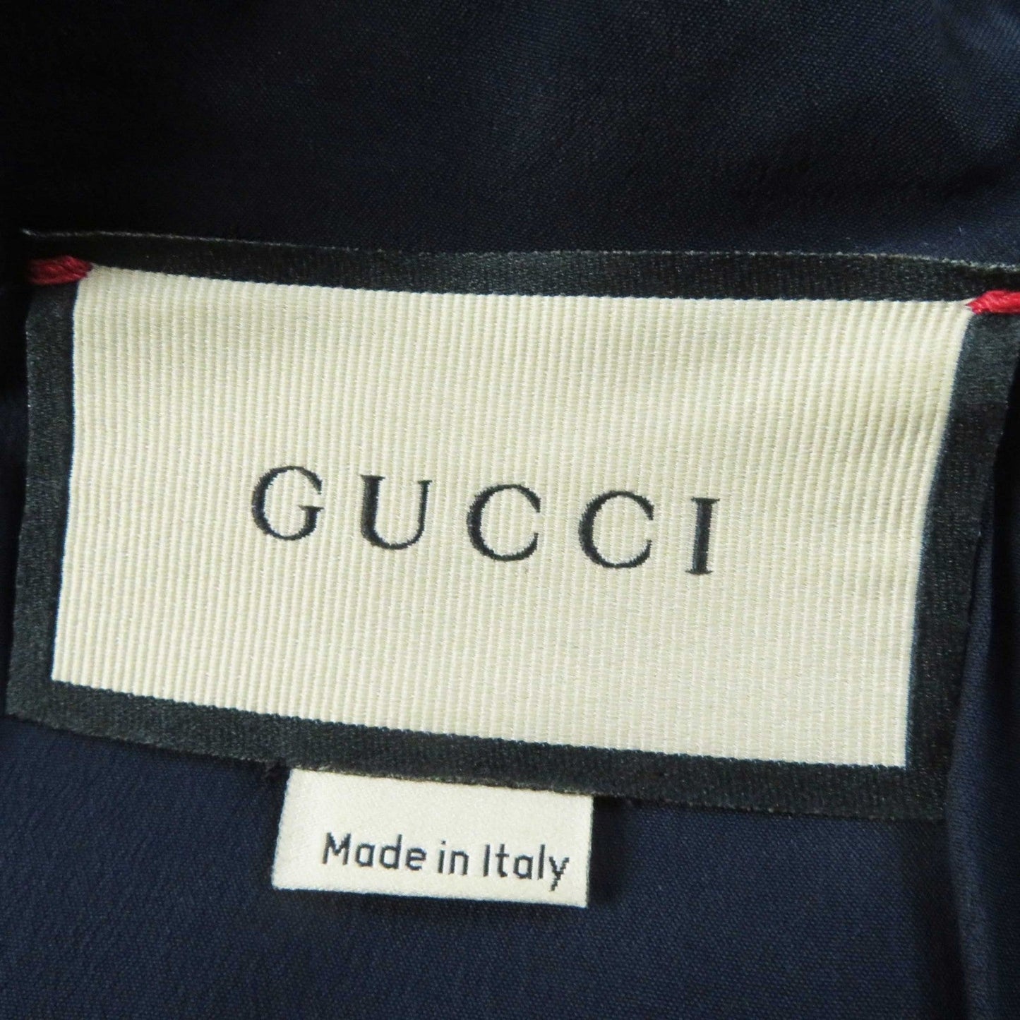GUCCI one piece 652725 wool Navy 36