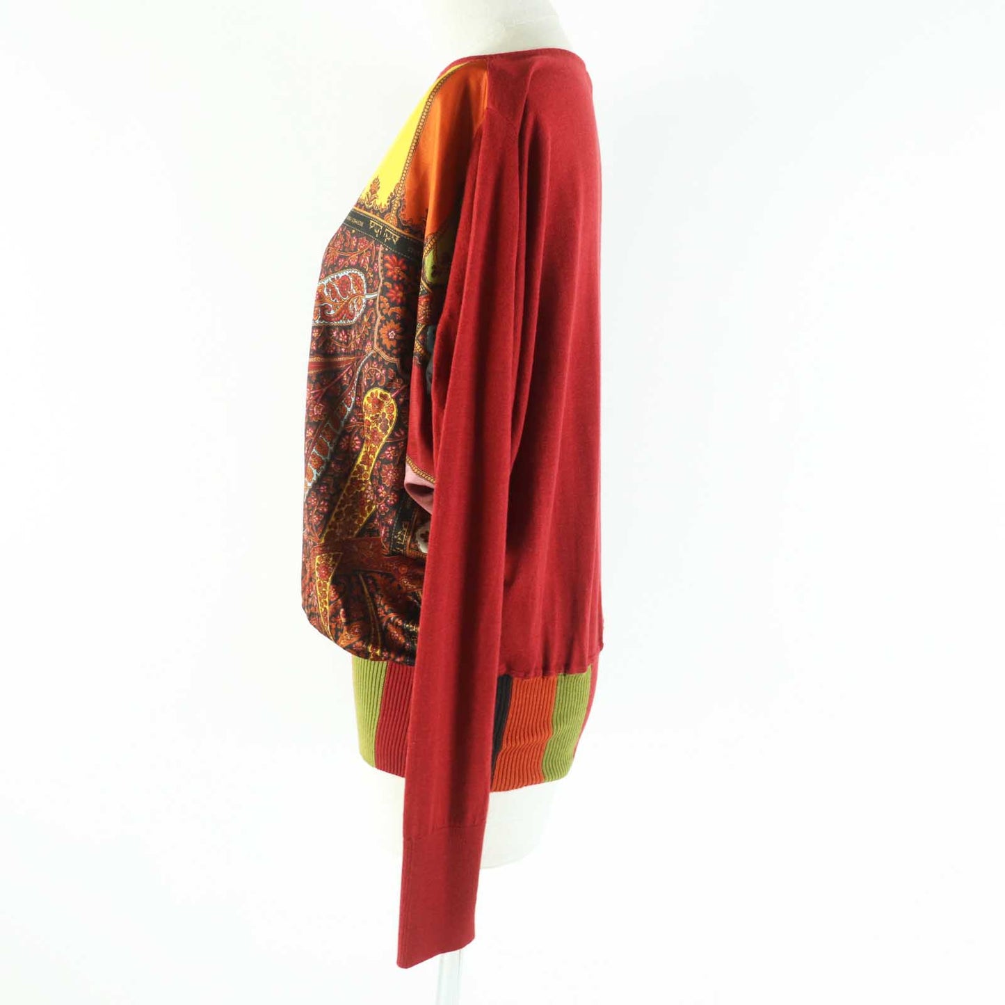 HERMES Cut Rayon Bordeauxtype 38