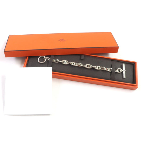 HERMES bracelet SV925 Silver Chene Dunkle MM