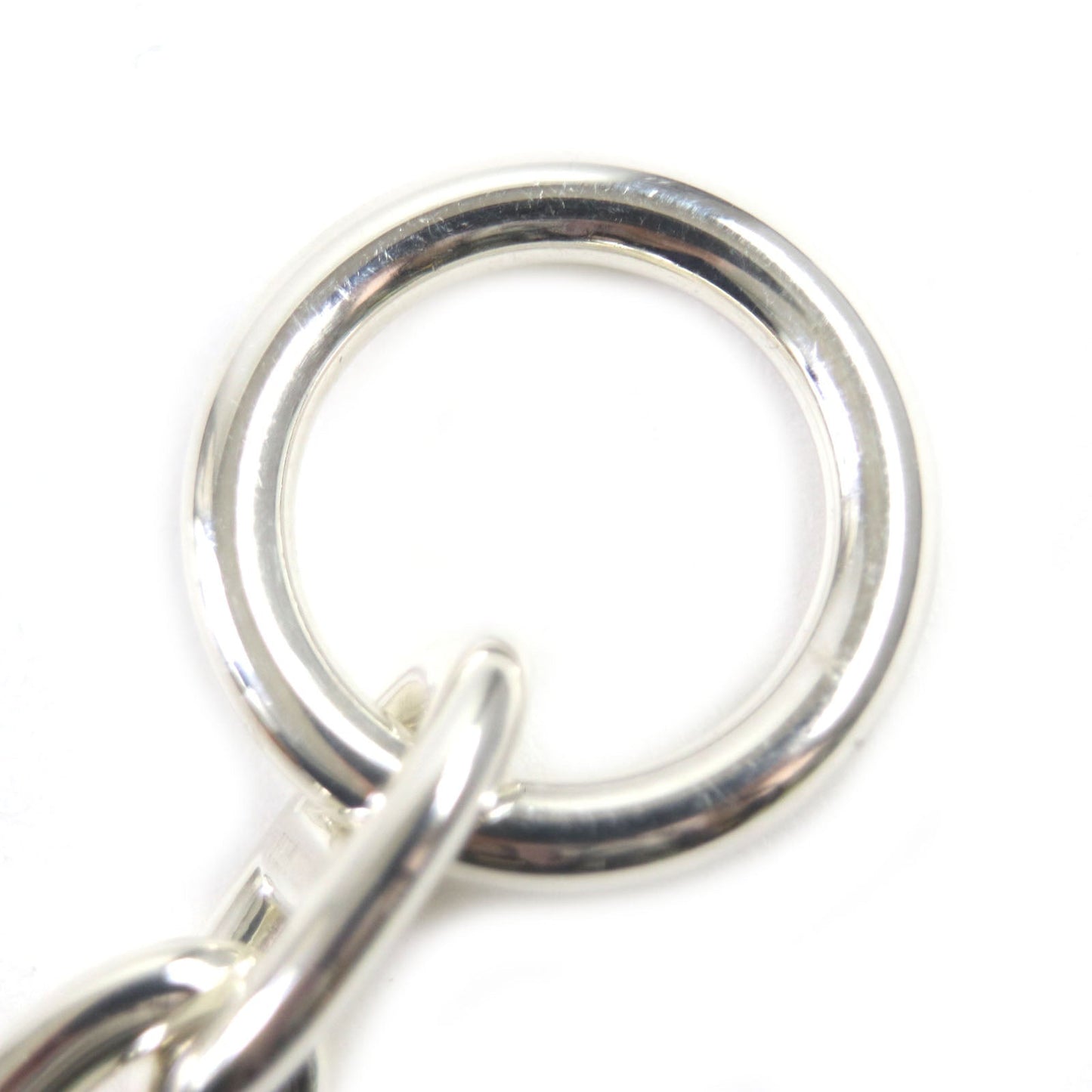HERMES bracelet SV925 Silver Chene Dunkle MM
