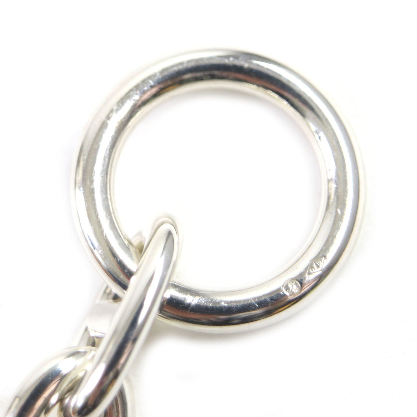 HERMES bracelet SV925 Silver Chene Dunkle MM