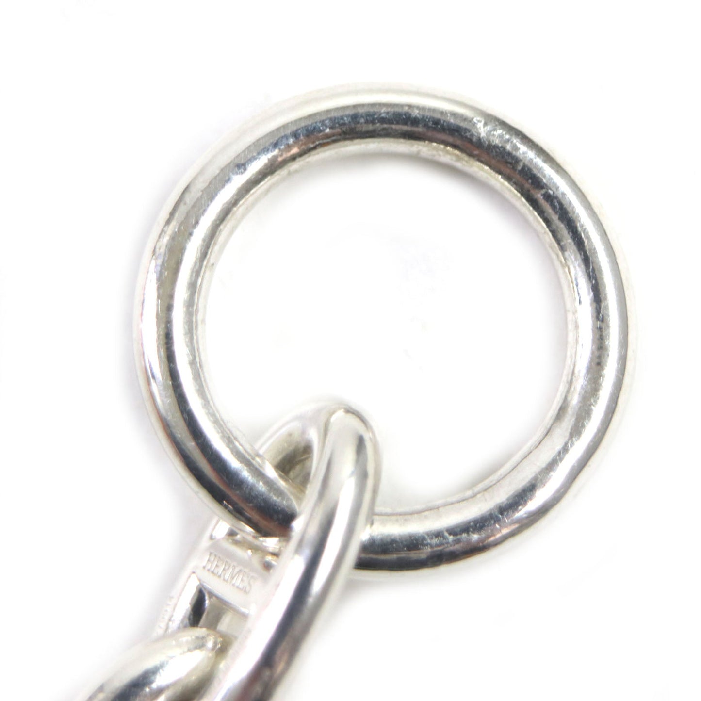 HERMES bracelet SV925 Silver Chene Dunkle MM