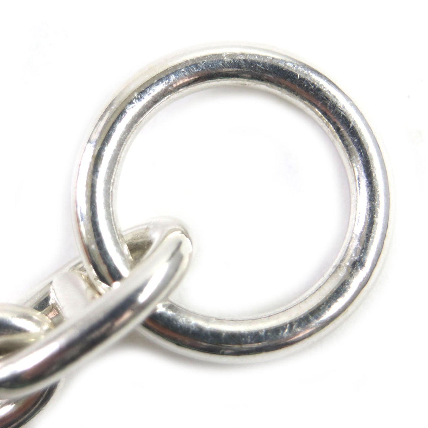 HERMES bracelet SV925 Silver Chene Dunkle MM