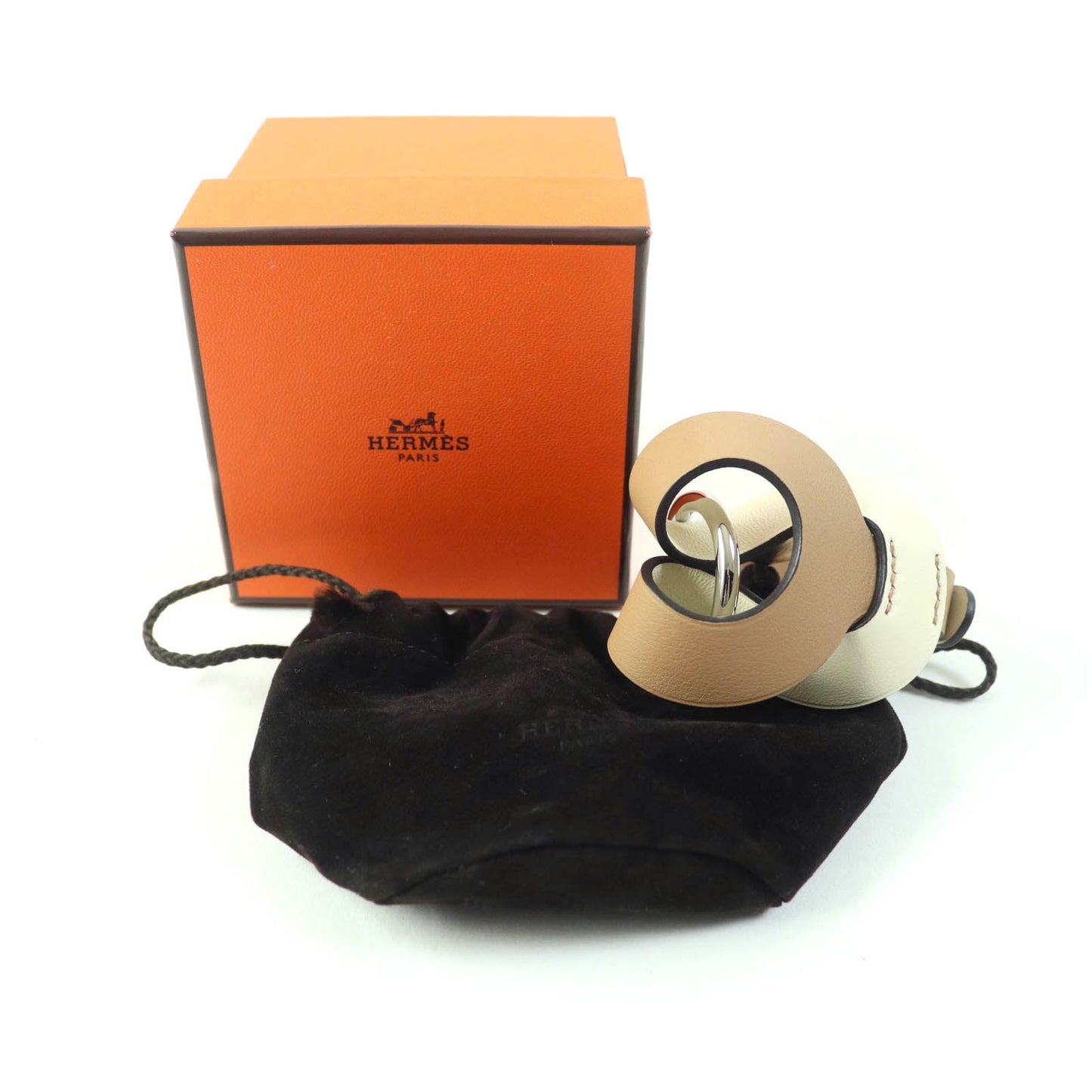 HERMES bracelet leather CHAI/NATA Vilvolt