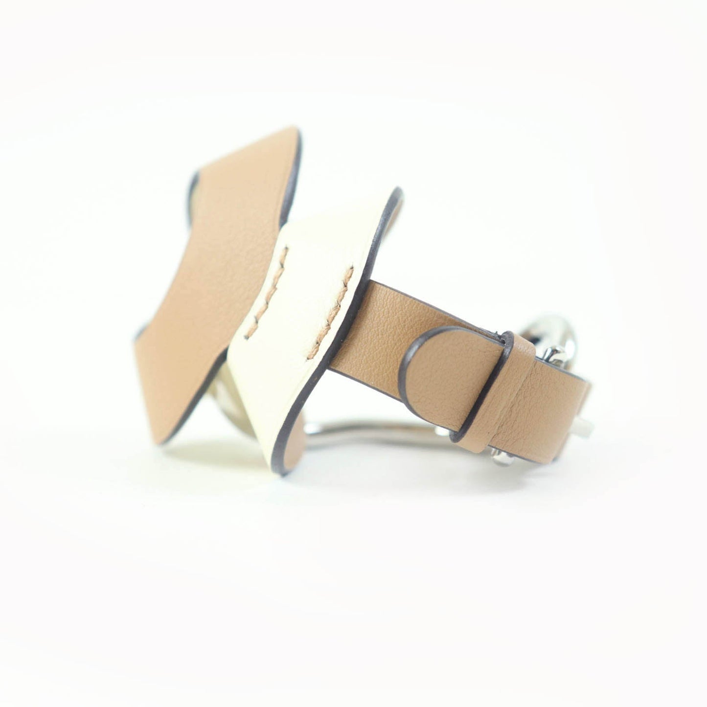 HERMES bracelet leather CHAI/NATA Vilvolt