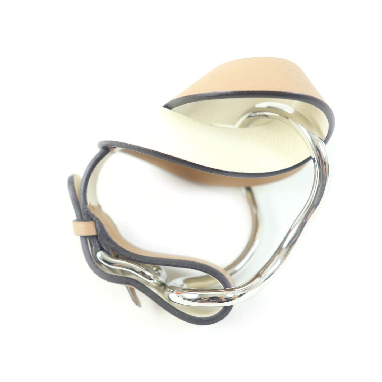 HERMES bracelet leather CHAI/NATA Vilvolt