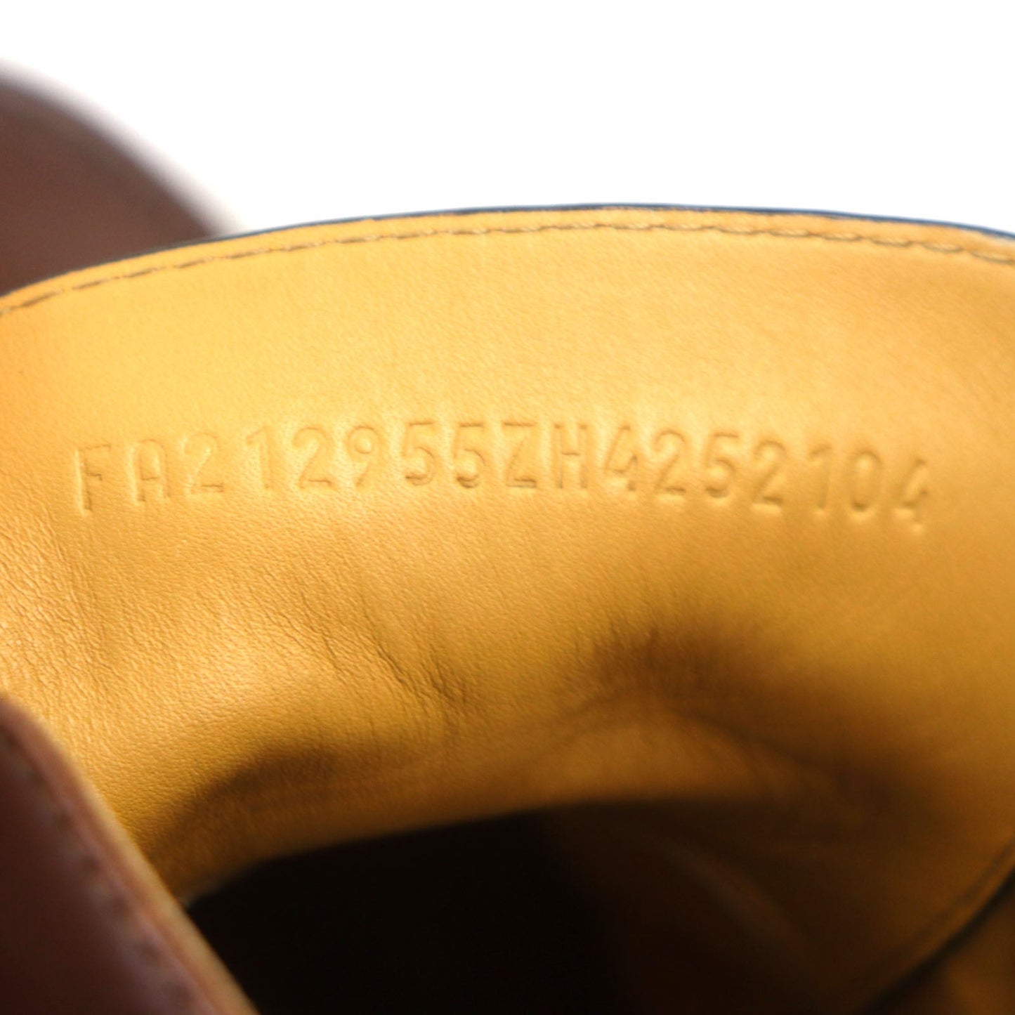 HERMES Ankle boots leather Brown Denver No description