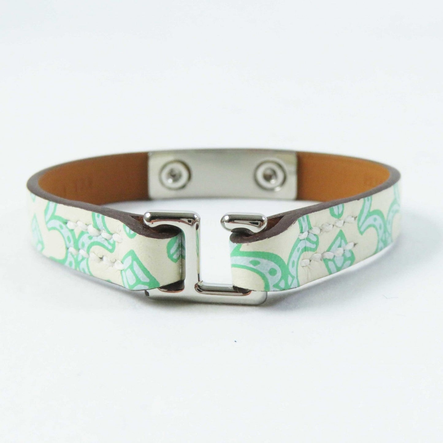 HERMES bracelet leather Multi reval mini