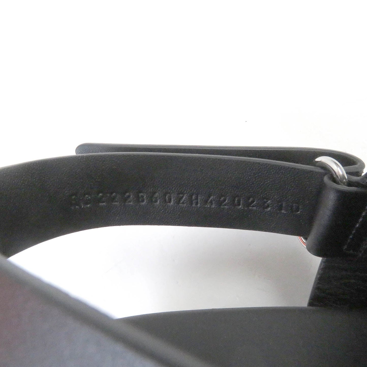 HERMES Sandals H222860ZH01430 leather black Electric 42