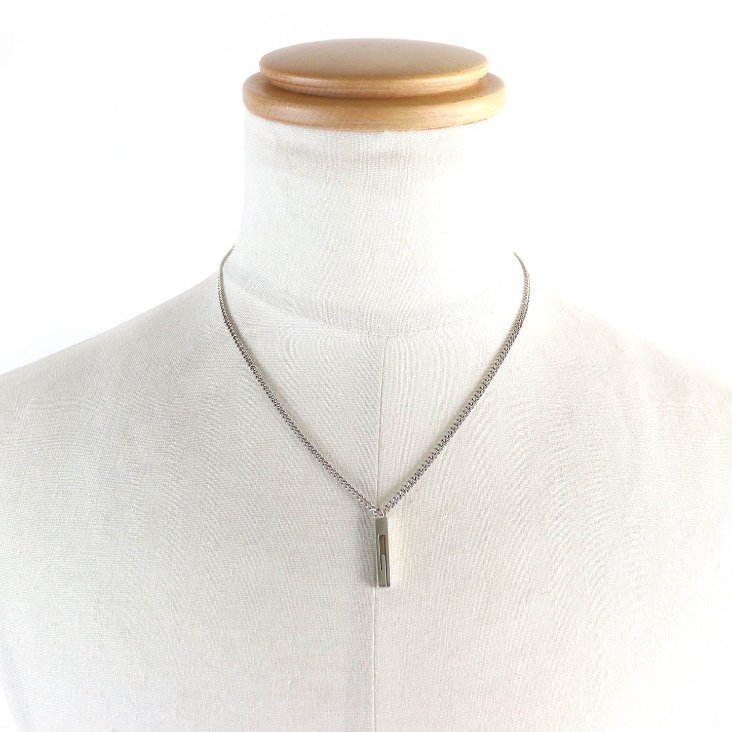 GUCCI Necklace 225055 AG925 Silver Branded G