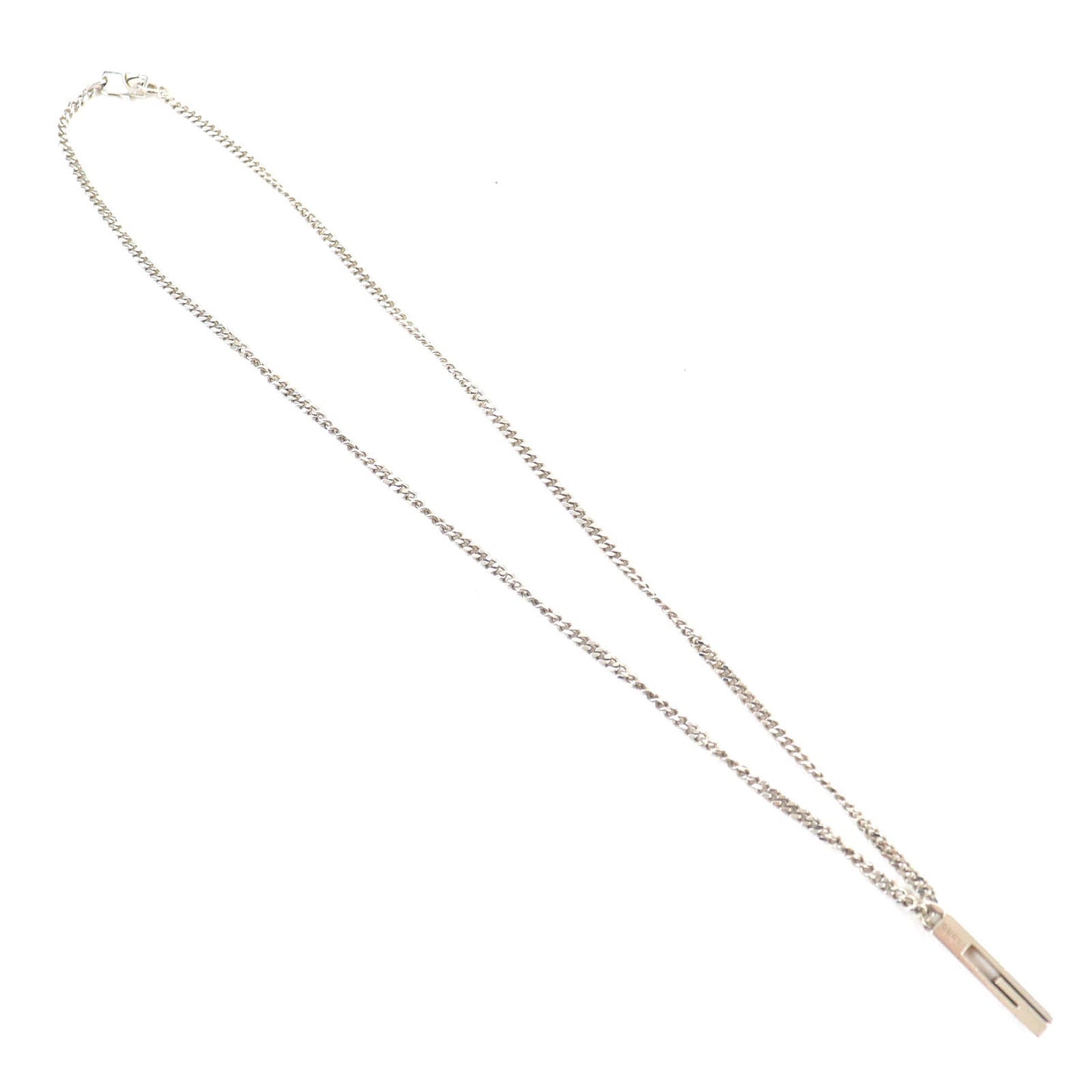GUCCI Necklace 225055 AG925 Silver Branded G